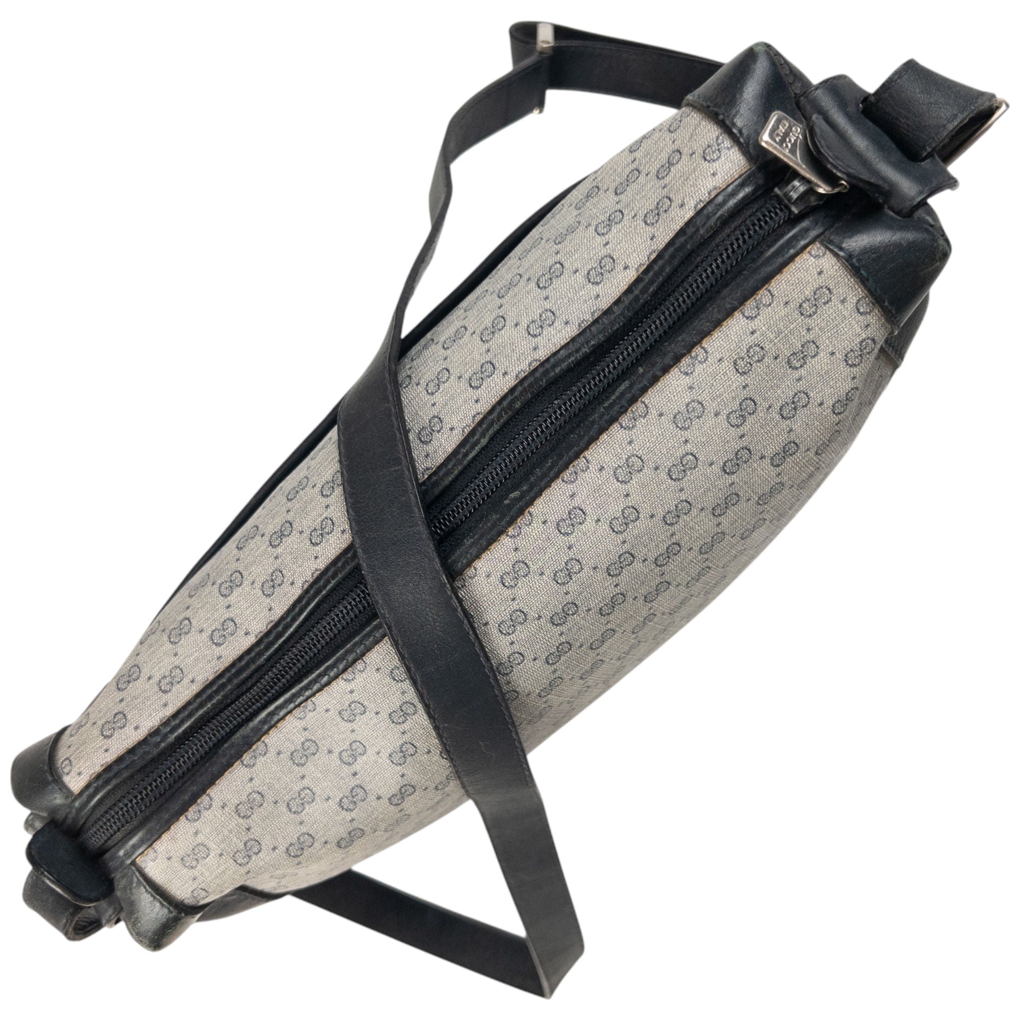 Vintage Gucci Monogram Crossbody Bag