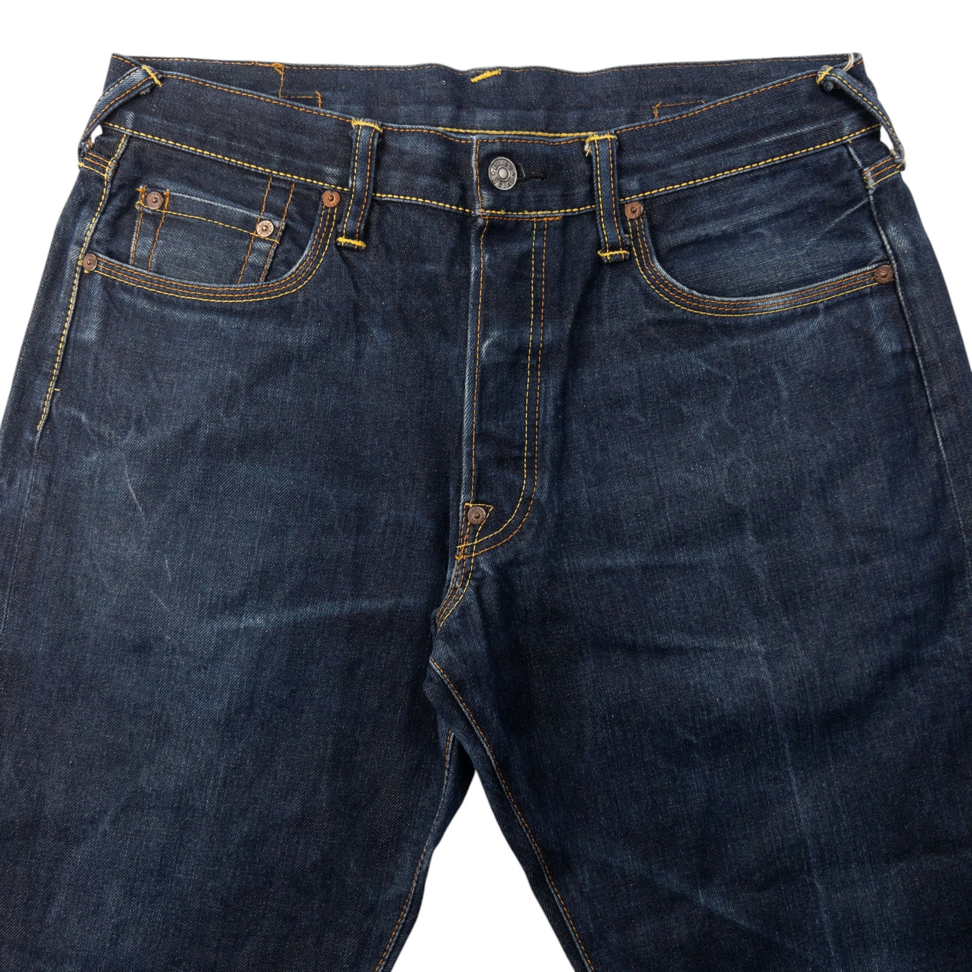 Vintage Evisu Double Gull Japanese Denim Jeans Size W33
