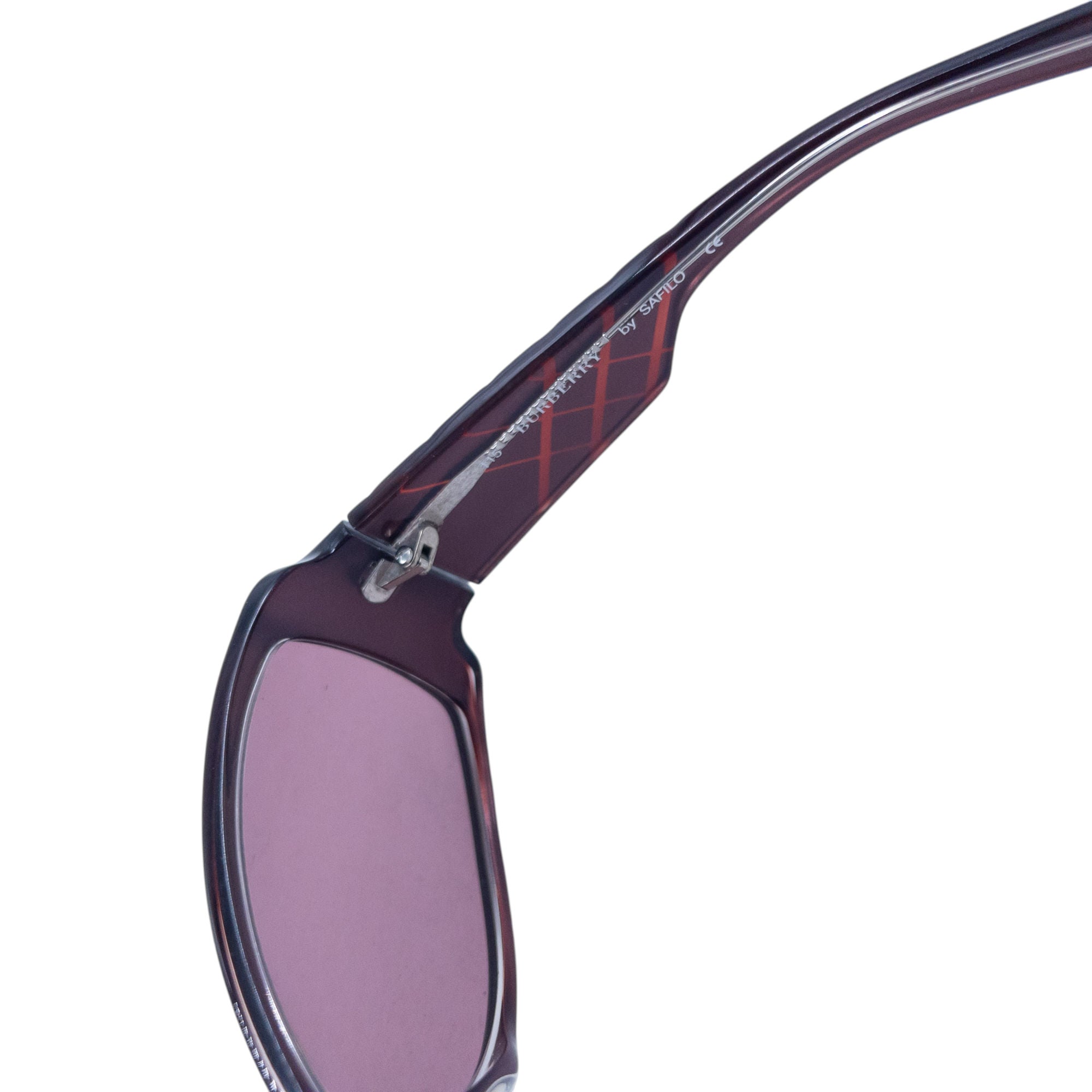 Vintage Burberry Nova Check Embossed Sunglasses