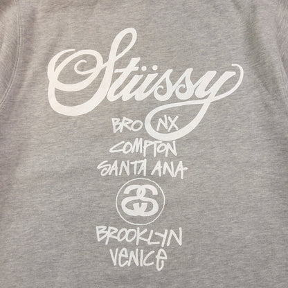 Vintage Stussy World Tour Graphic Sweatshirt Size S