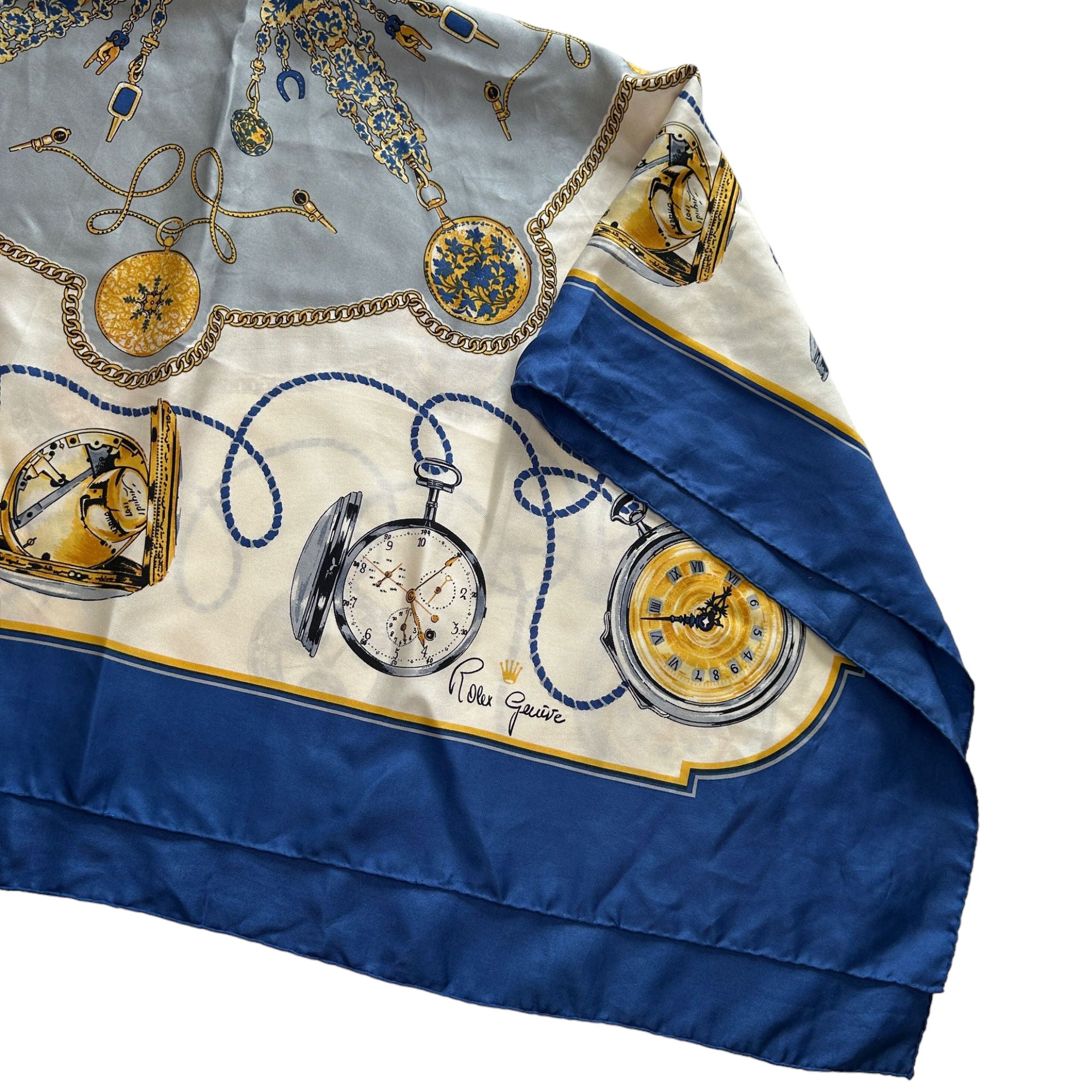 Vintage Rolex Silk Scarf