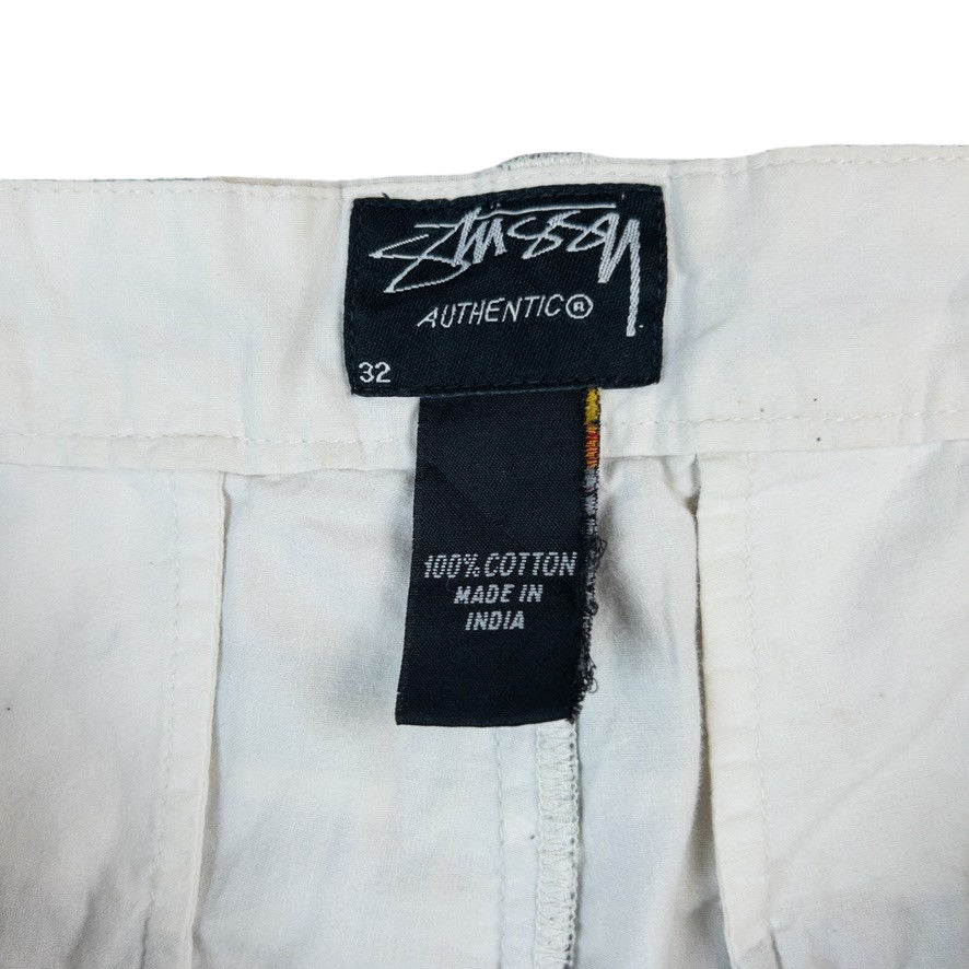 Vintage Stussy Checked Shorts Size W34