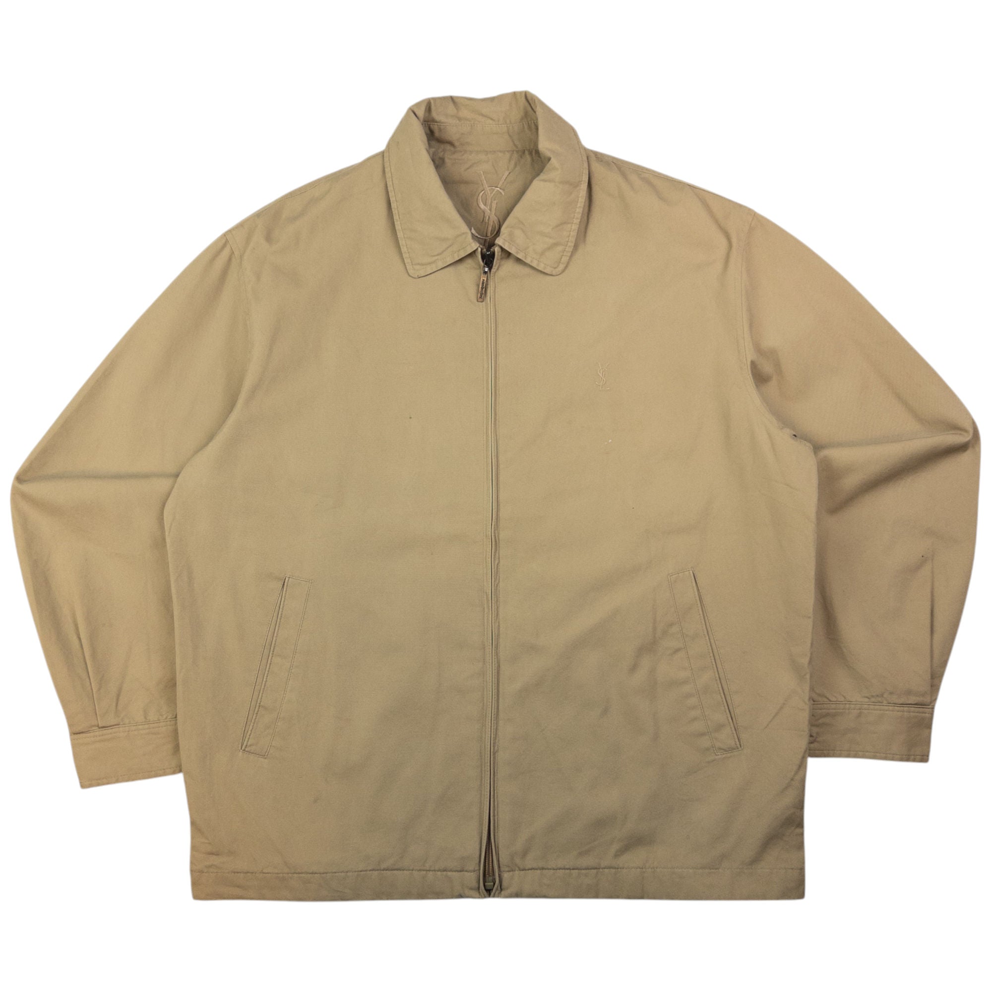 Vintage YSL Yves Saint Laurent Harrington Jacket Size M