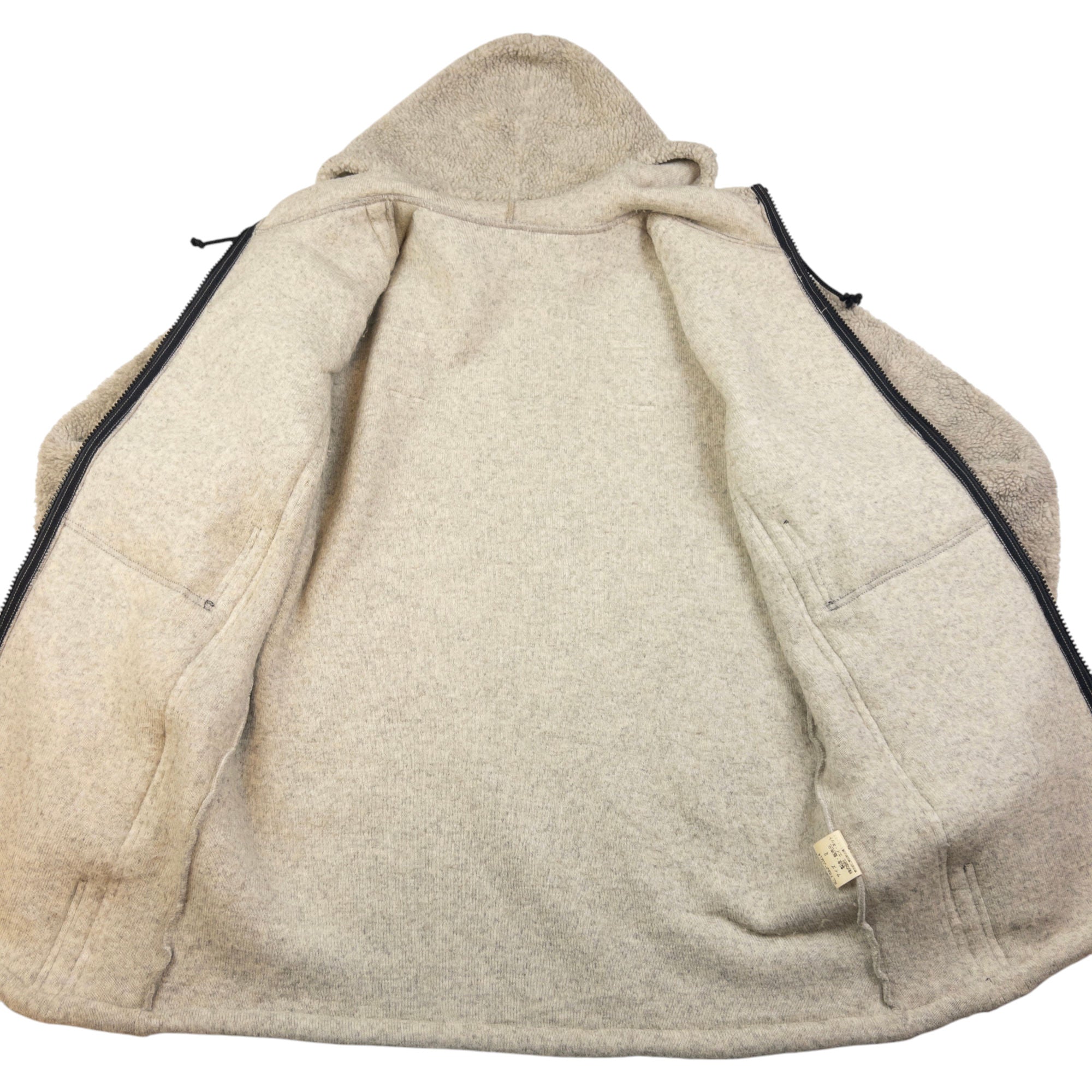 Vintage Final Home By Issey Miyake Zip Up Fleece Jacket Size S