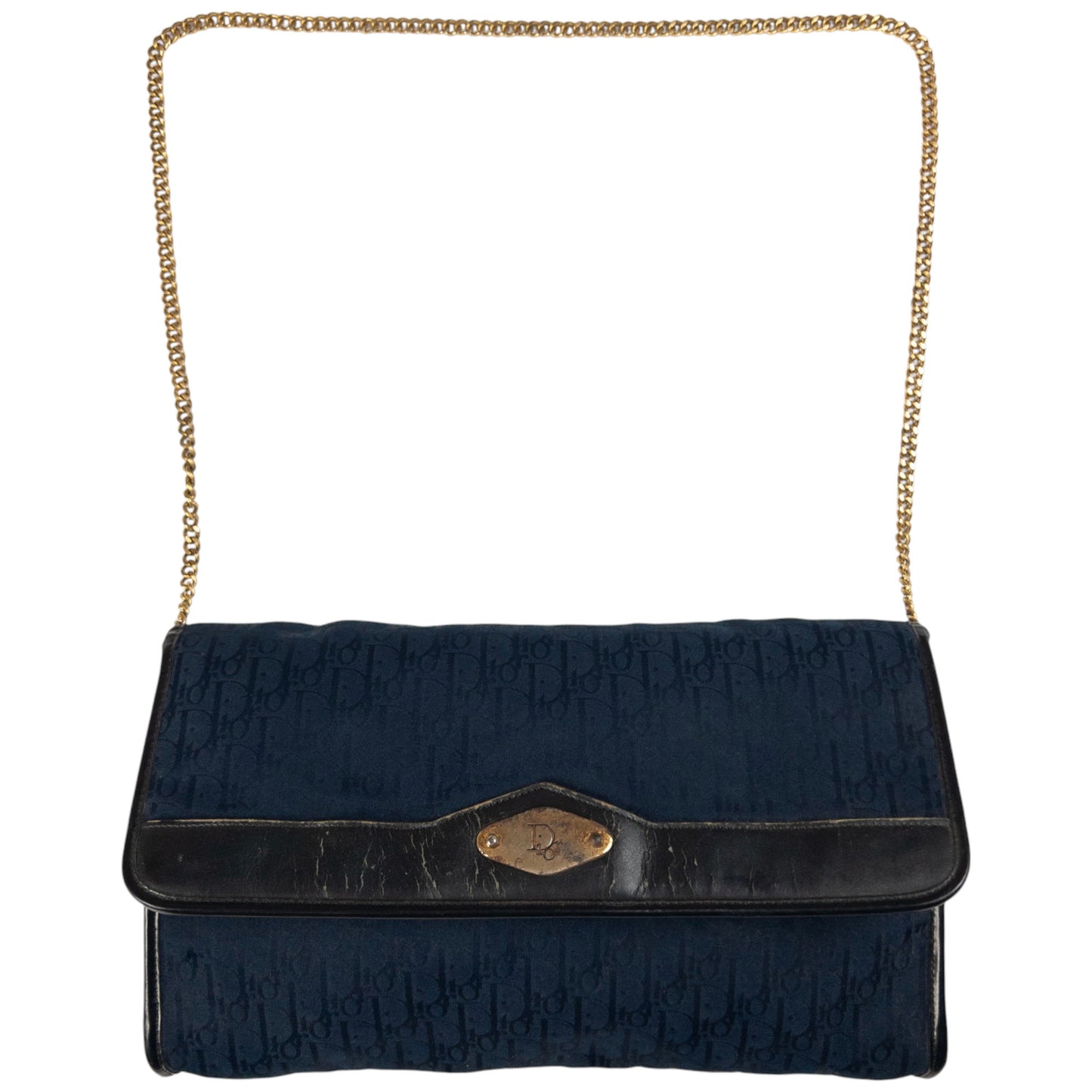 Vintage Dior Monogram Shoulder Bag