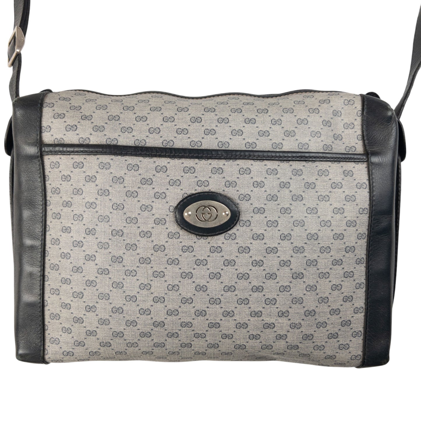 Vintage Gucci Monogram Crossbody Bag