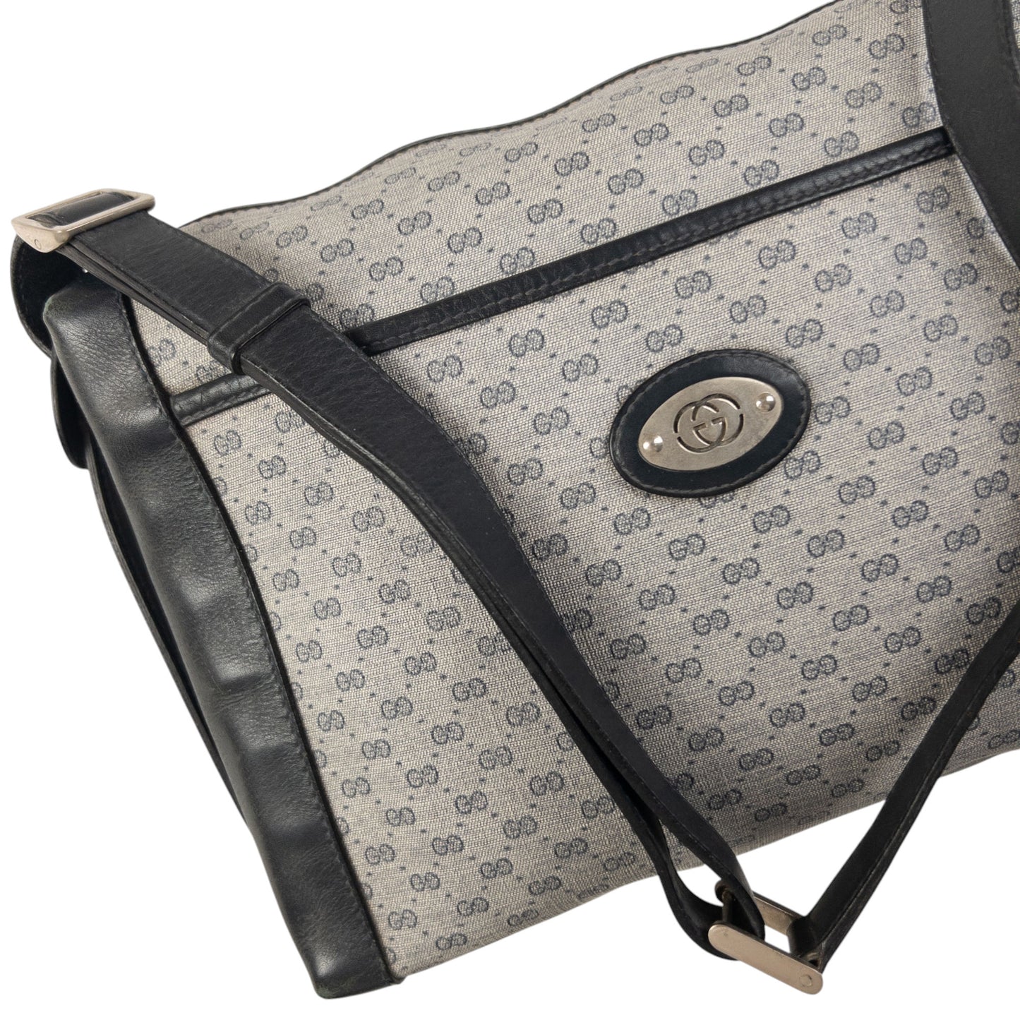 Vintage Gucci Monogram Crossbody Bag