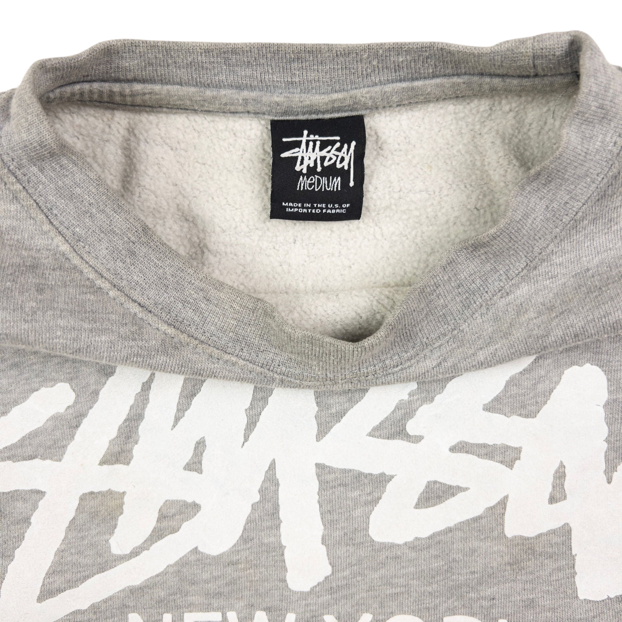 Vintage Stussy World Tour Graphic Sweatshirt Size S
