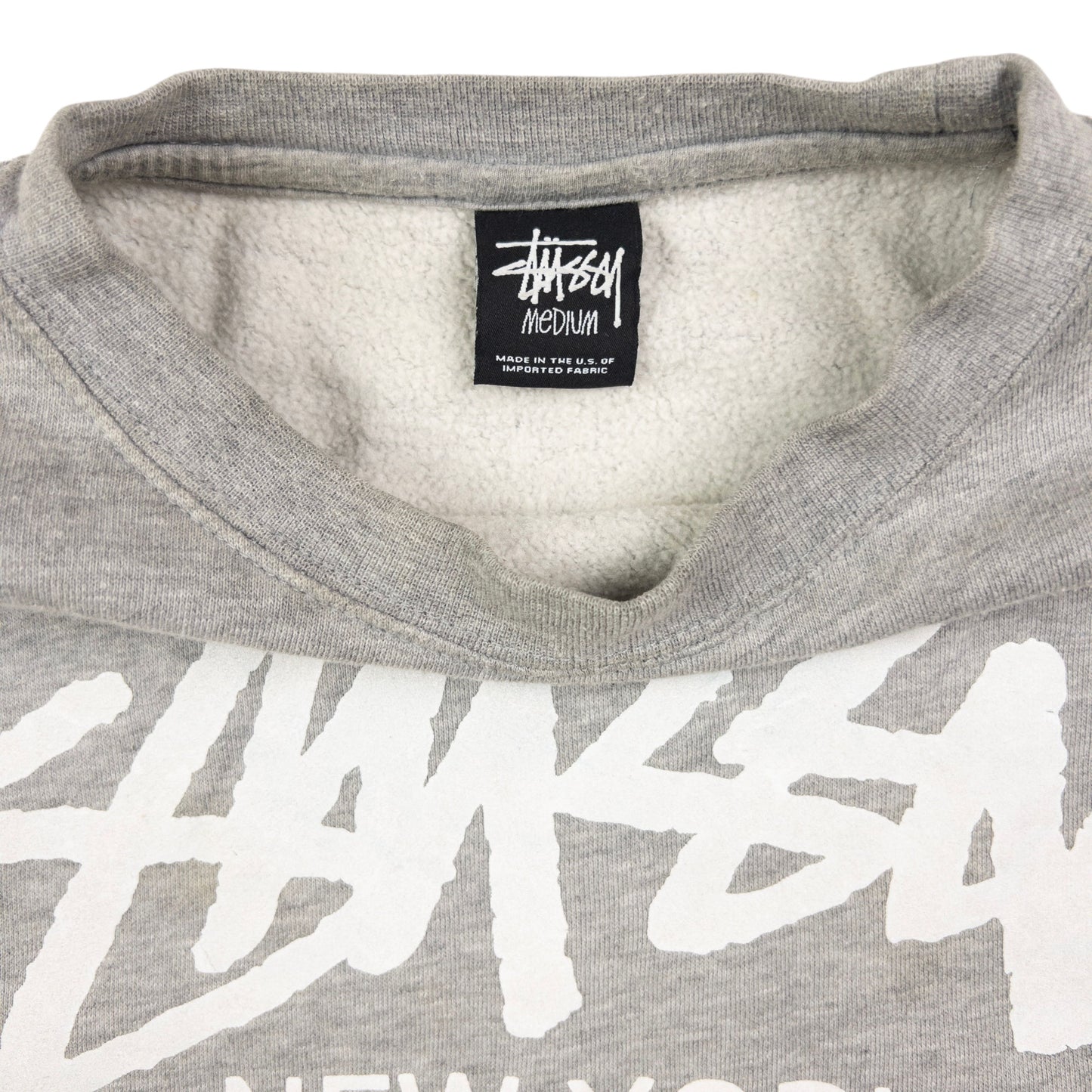 Vintage Stussy World Tour Graphic Sweatshirt Size S