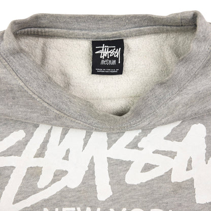 Vintage Stussy World Tour Graphic Sweatshirt Size S