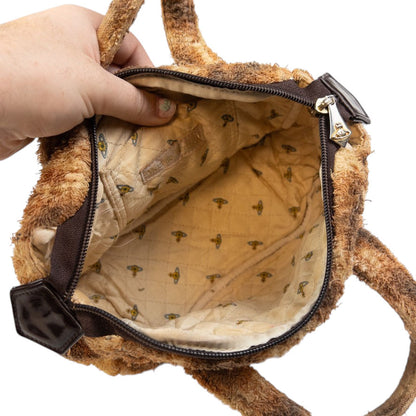 Vintage Vivienne Westwood Terry Cloth Pattern Handbag