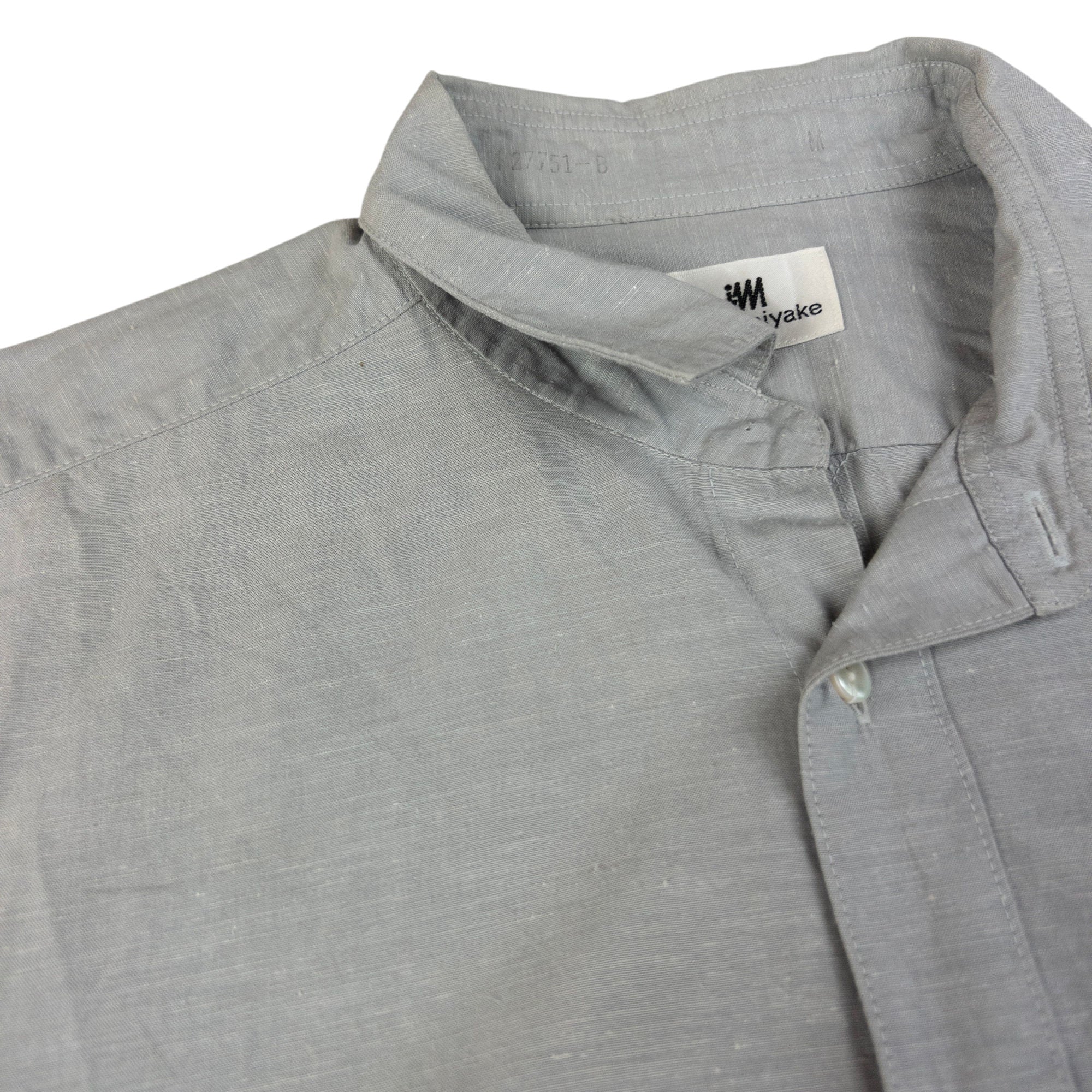 Vintage Issey Miyake Short Sleeve Button Up Shirt Size M