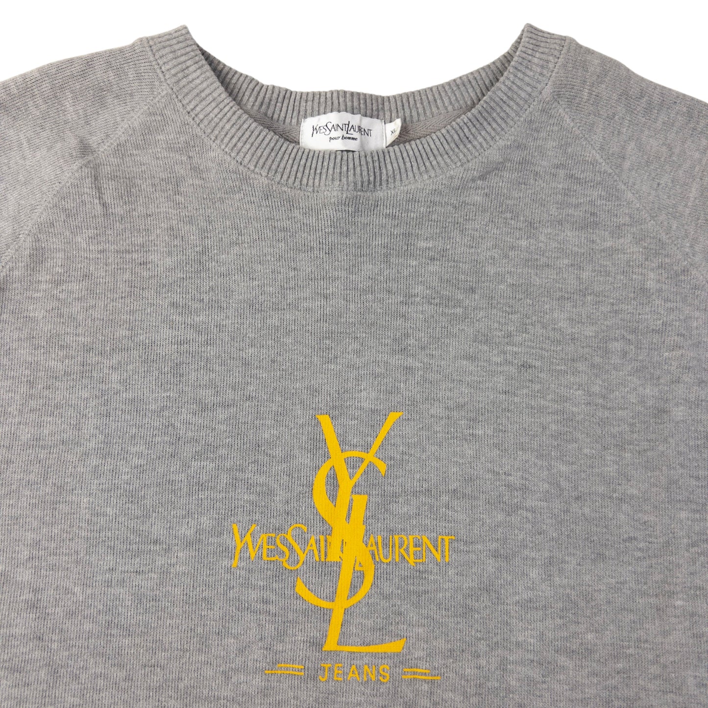 Vintage YSL Yves Saint Laurent Sweatshirt Size XL