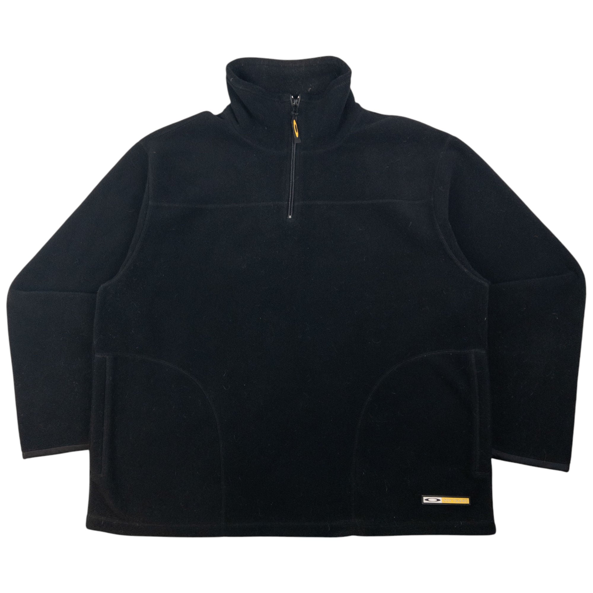 Vintage Oakley Q Zip Fleece Sweatshirt Size XL