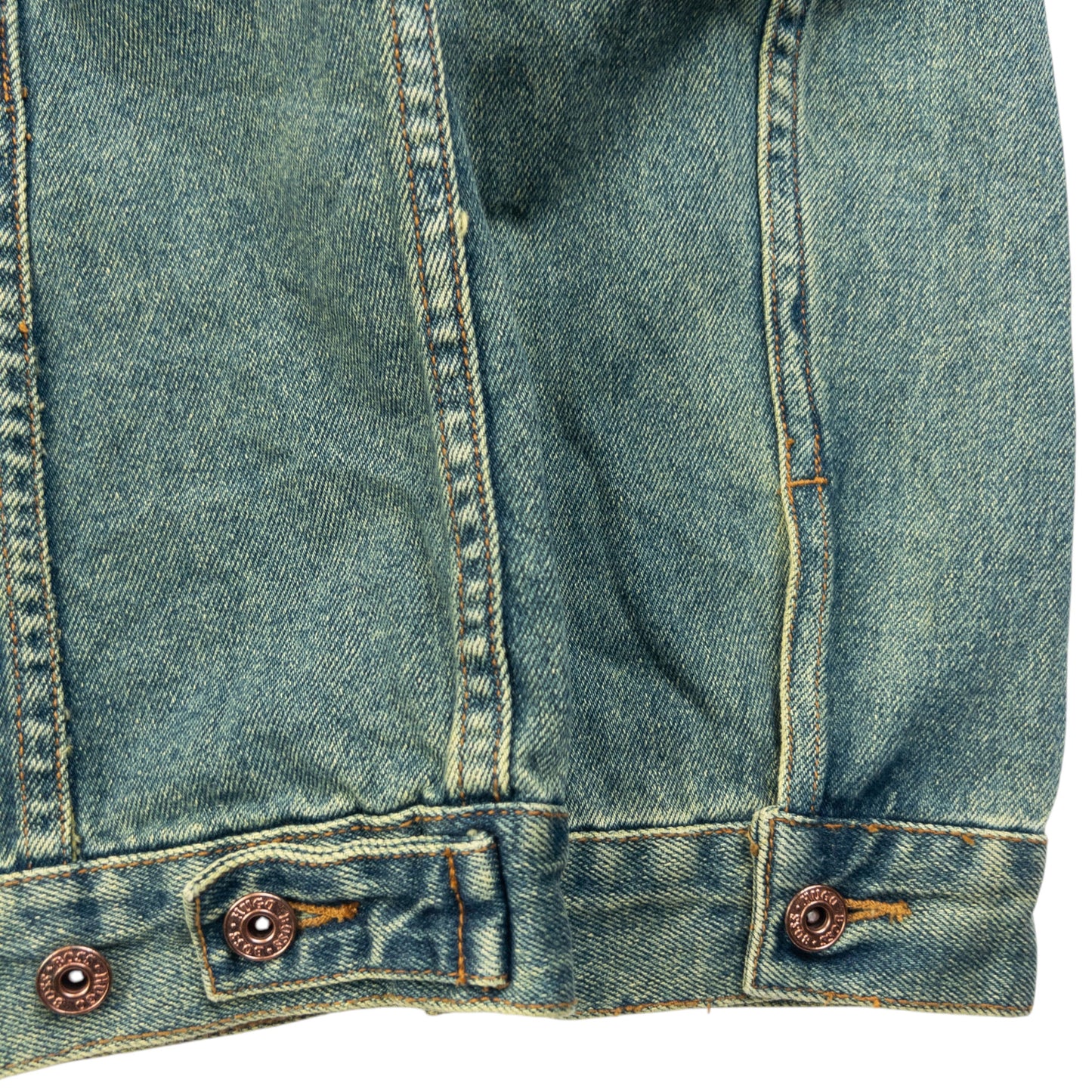 Vintage 90s Hugo Boss Button Up Denim Jacket Size S
