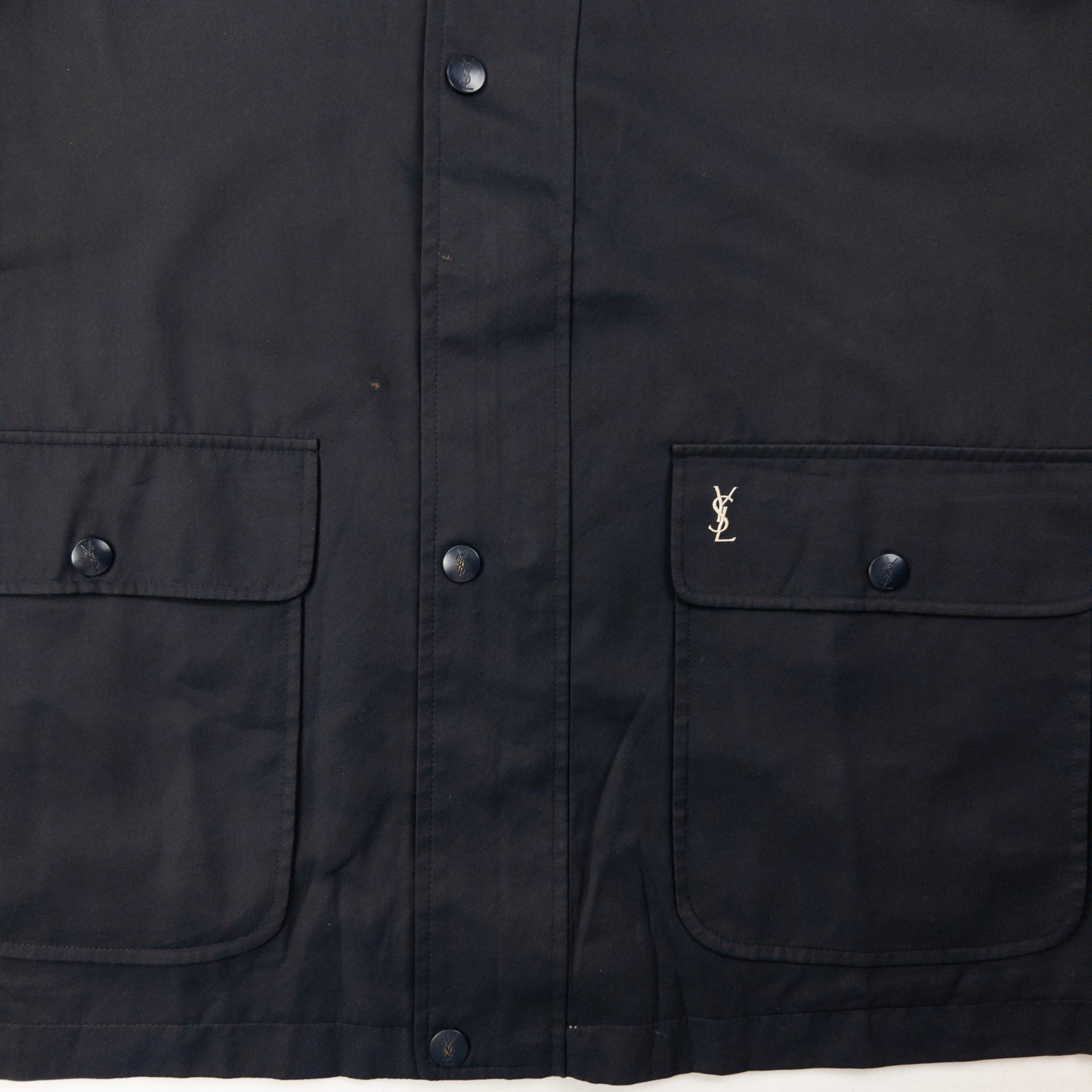 Vintage YSL Yves Saint Laurent Reversible Jacket Size XL