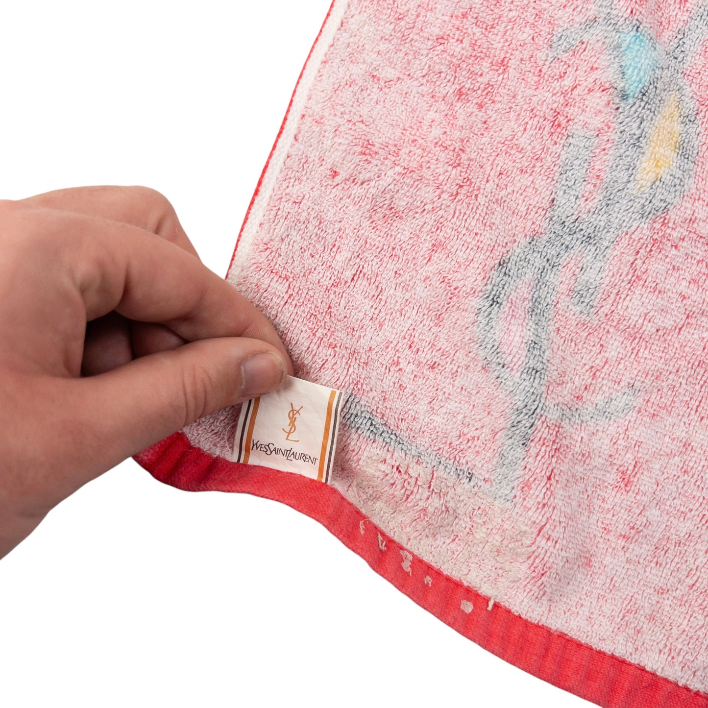 Vintage YSL Yves Saint Laurent Hand Towel