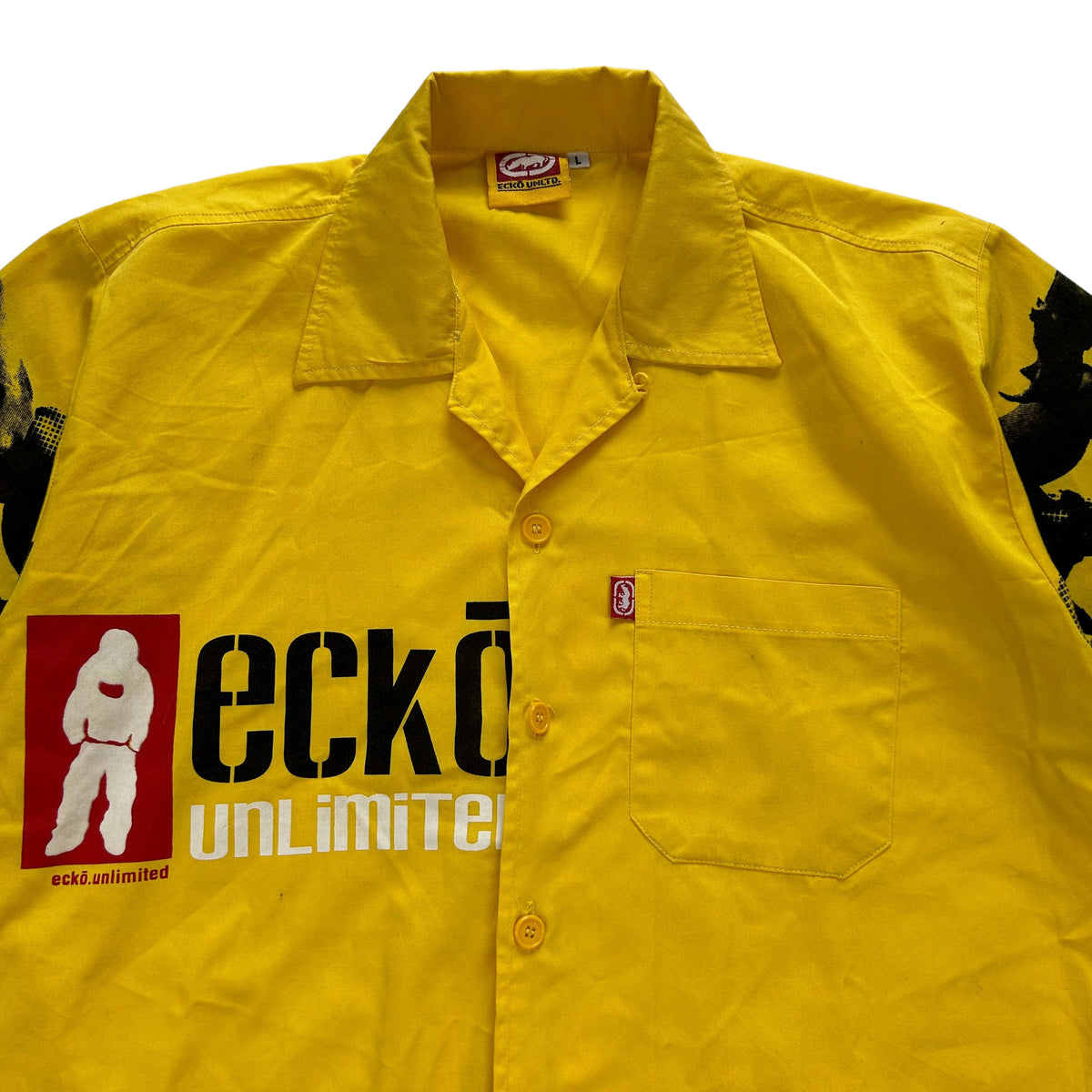 VIntage Ecko Unlimted Rhino Short Sleeve Shirt Size M