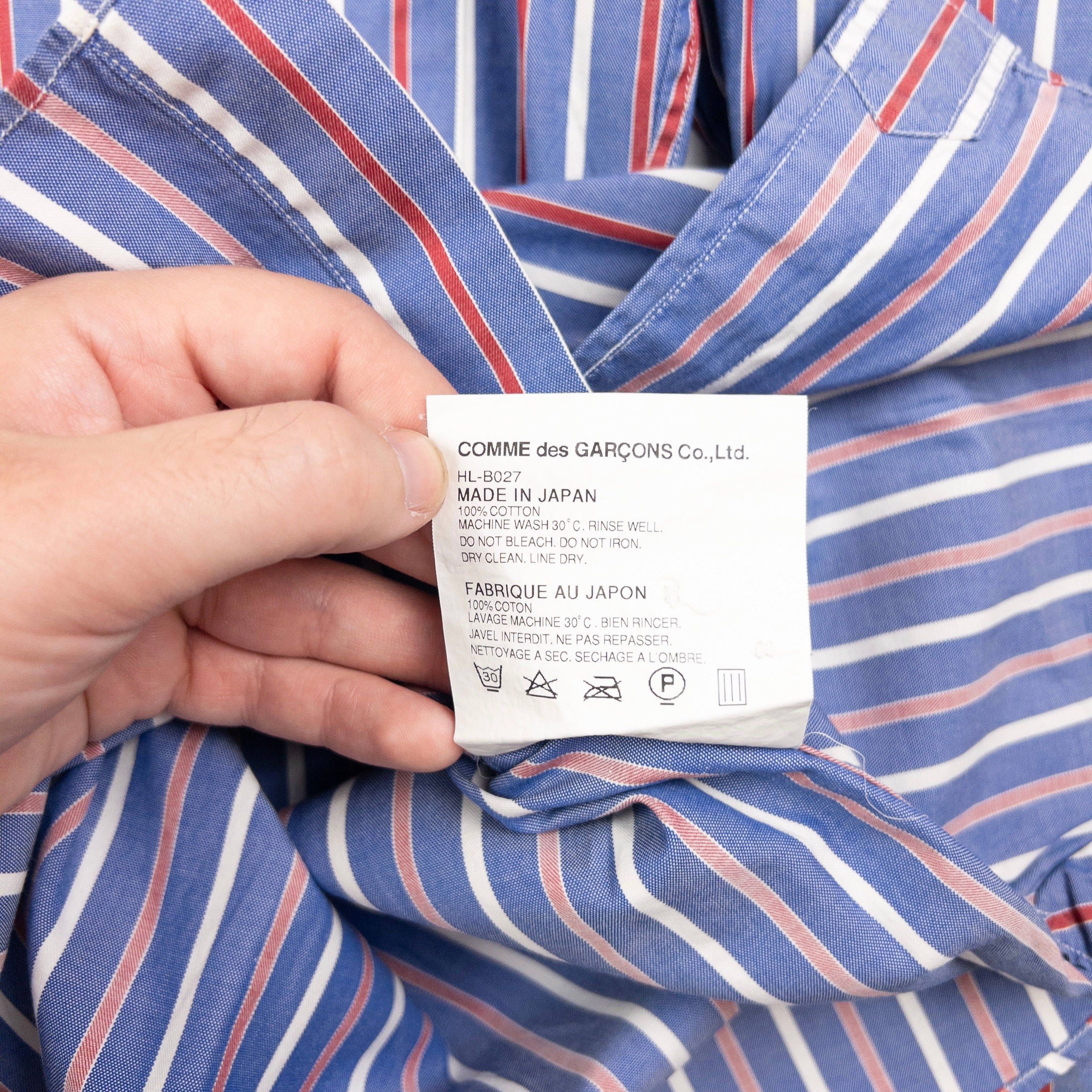 Vintage Comme Des Garçons HOMME Long Sleeve Button Up Shirt Size S