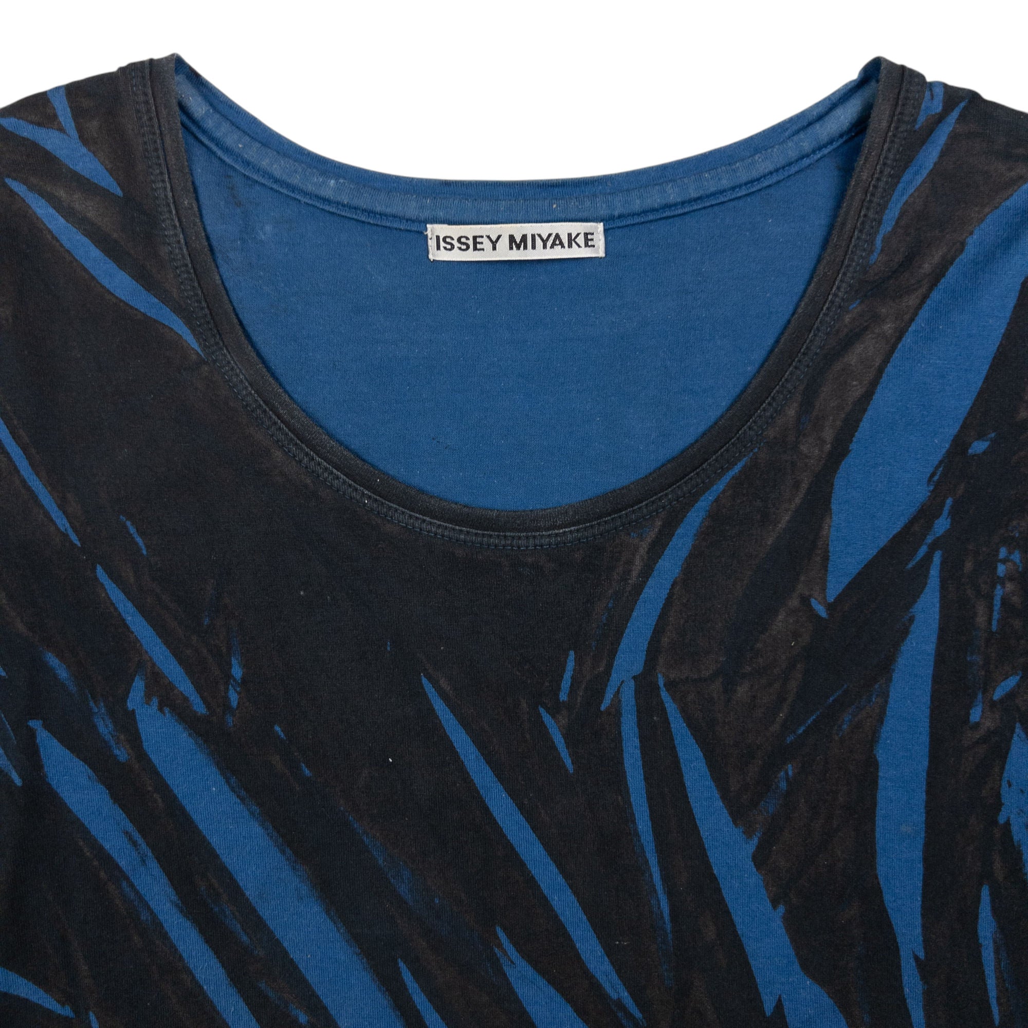 Vintage Issey Miyake Pattern T Shirt Womens Size S