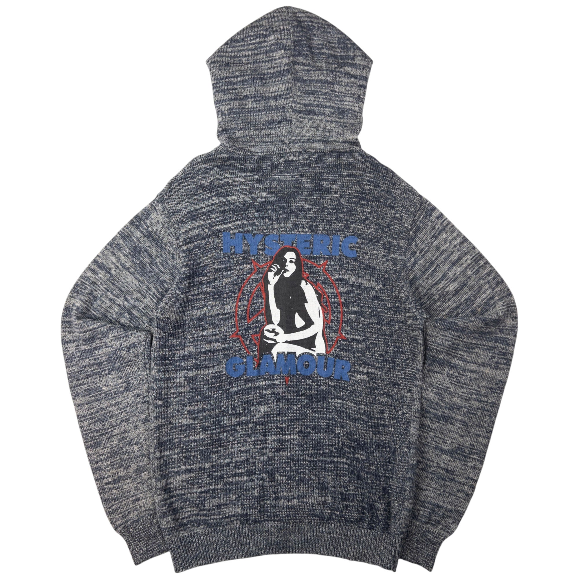 Vintage Hysteric Glamour Zip Up Knit Hoodie Size M