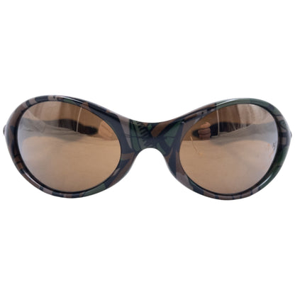 Vintage 1995 Oakley Trenchcoat Camo Sunglasses