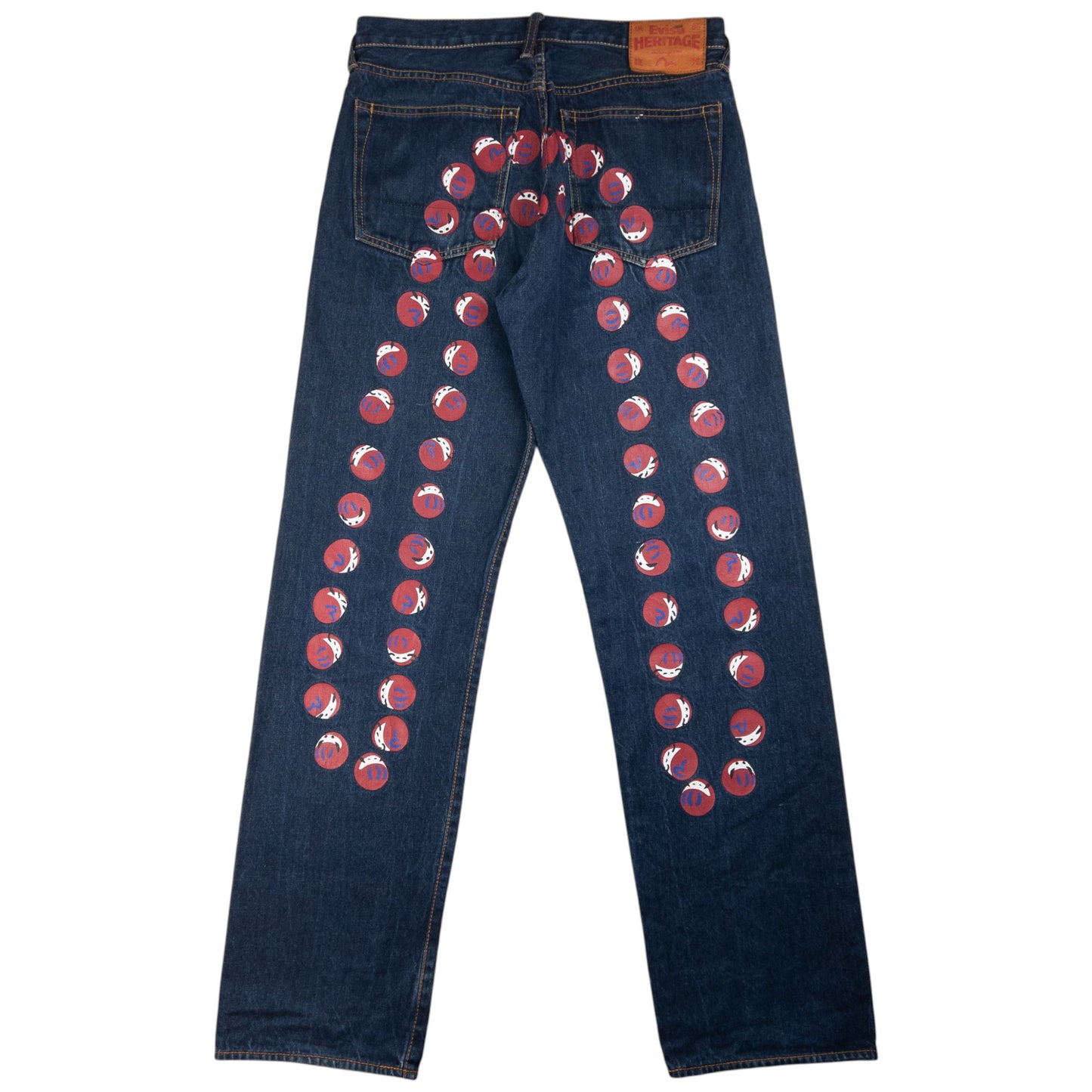 Vintage Evisu Daicock Ball Japanese Denim Jeans Size W32