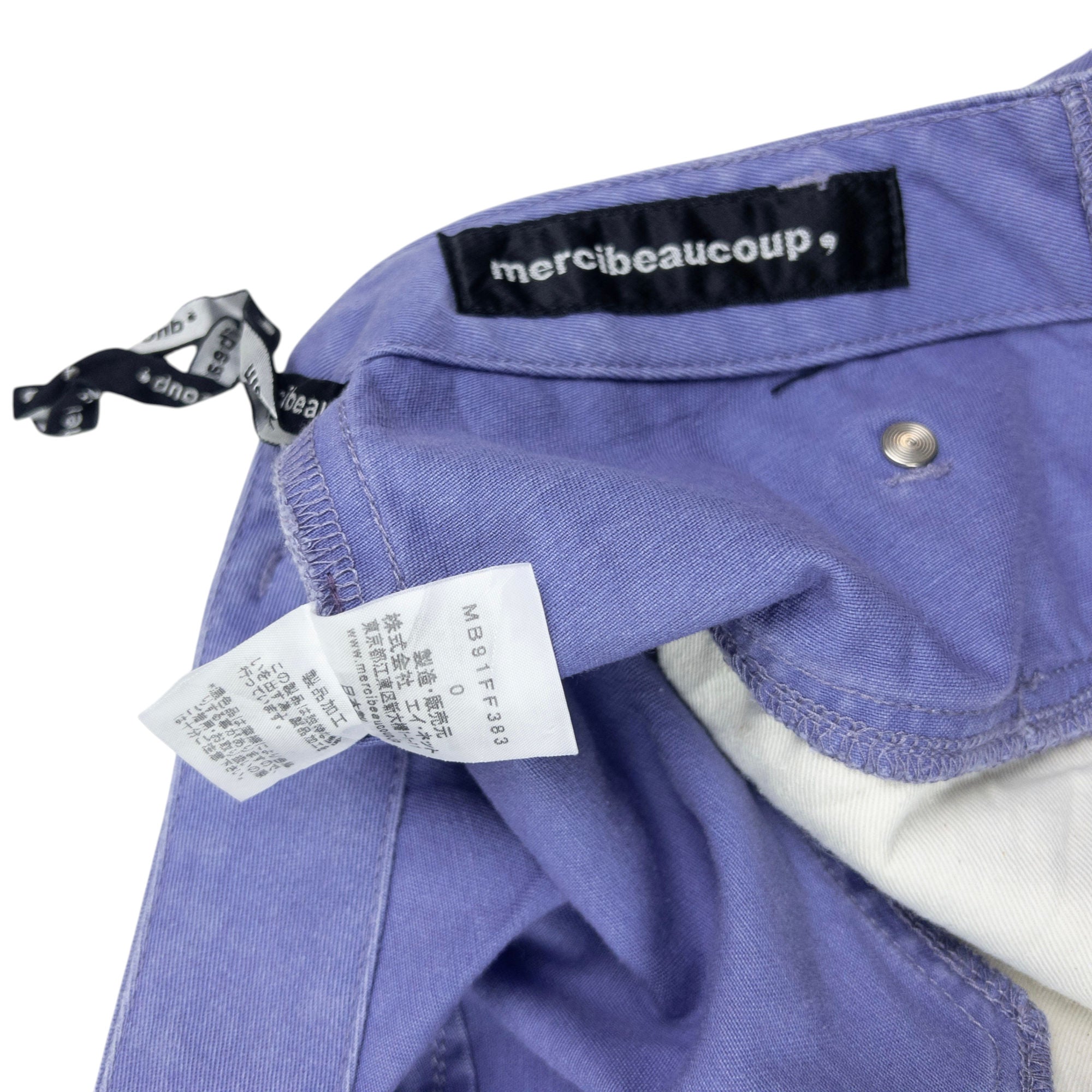 Vintage Mercibeaucoup By Issey Miyake High Waist Denim Jeans Size W28