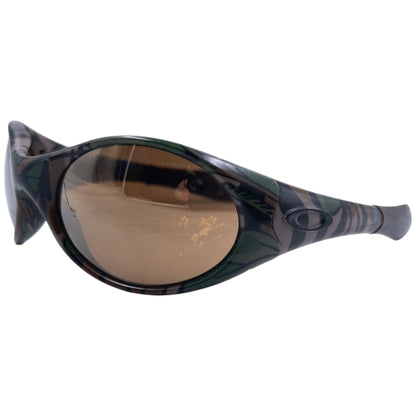 Vintage 1995 Oakley Trenchcoat Camo Sunglasses