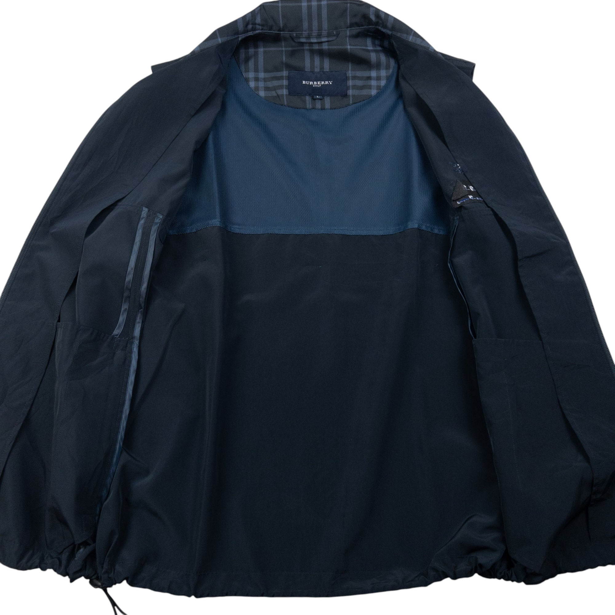 Vintage Burberry Golf Olympic Lake Tsuburaba Course Gilet Size L