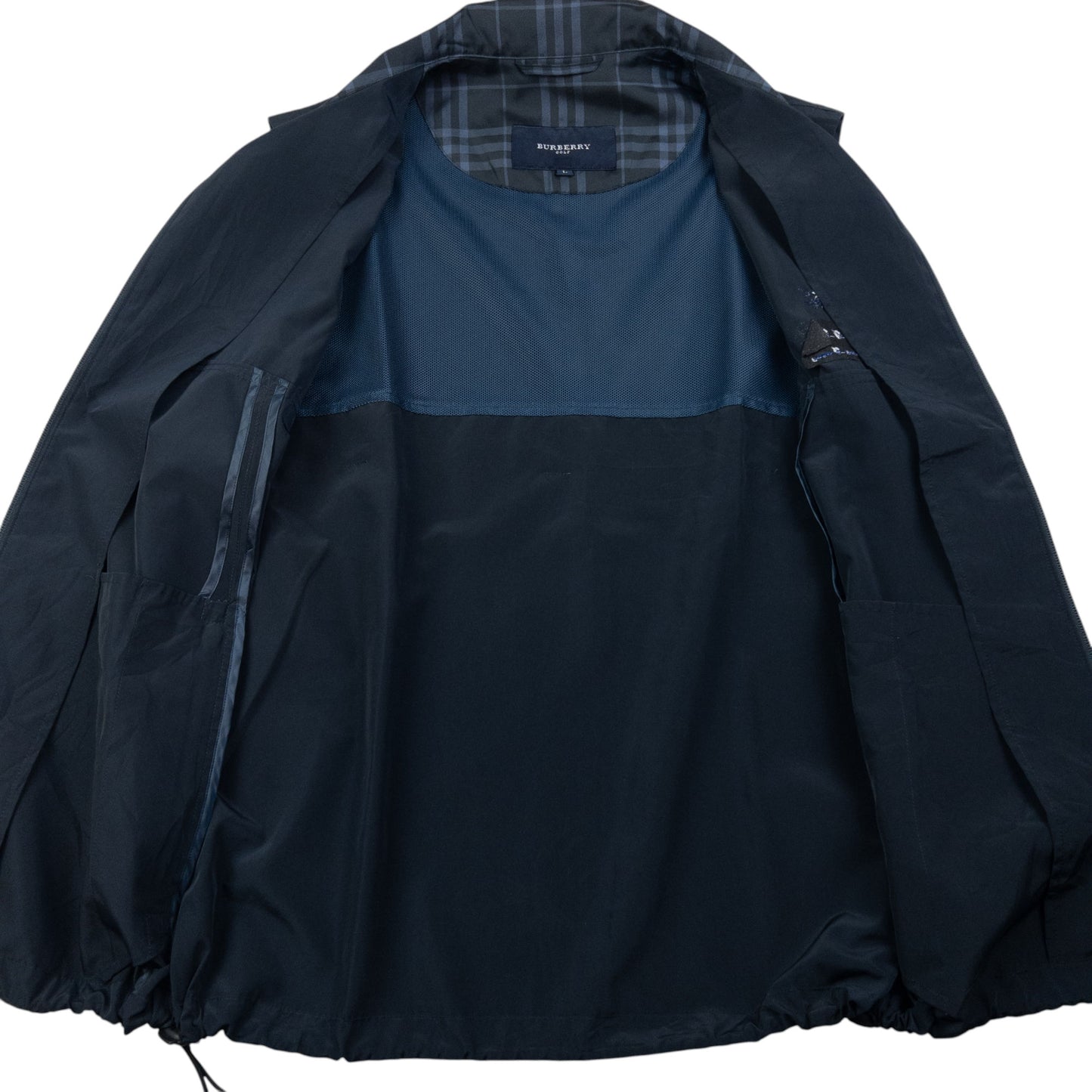 Vintage Burberry Golf Olympic Lake Tsuburaba Course Gilet Size L