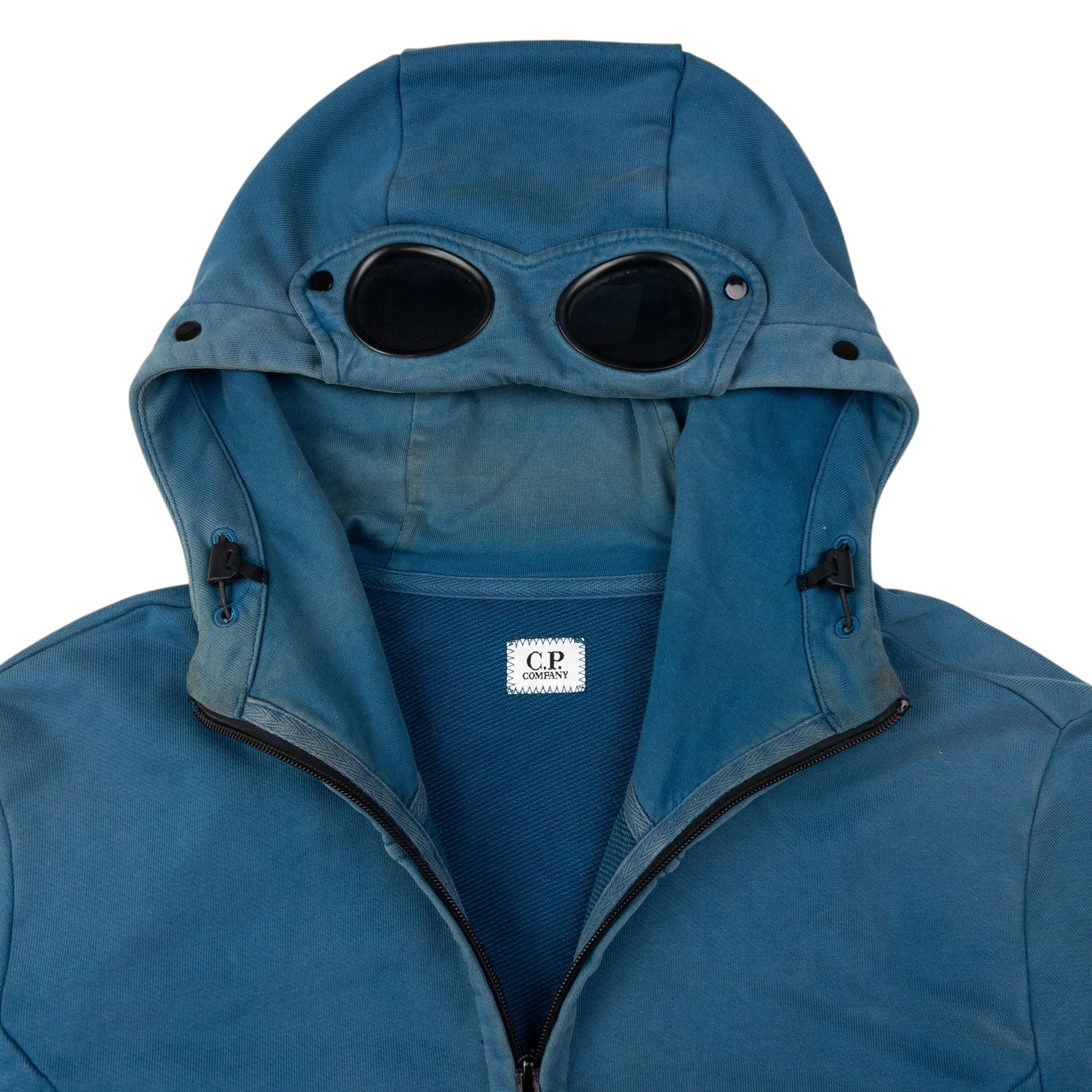 Vintage CP Company Goggle Hood Zip Up Hoodie Size M
