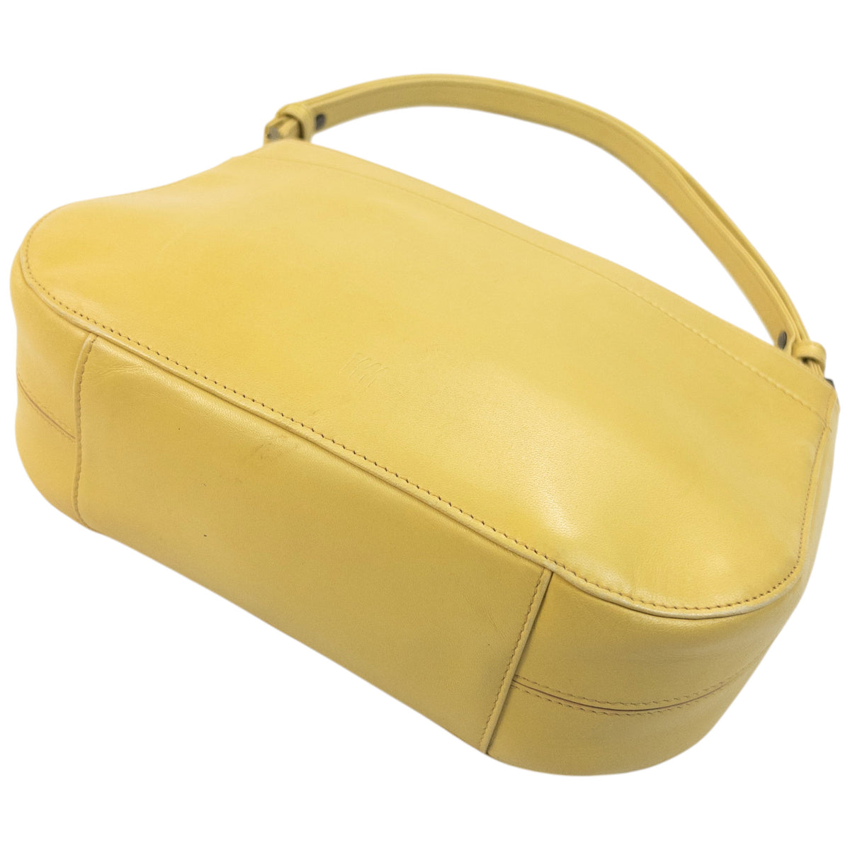 Vintage 90s Issey Miyake Leather Shoulder Bag