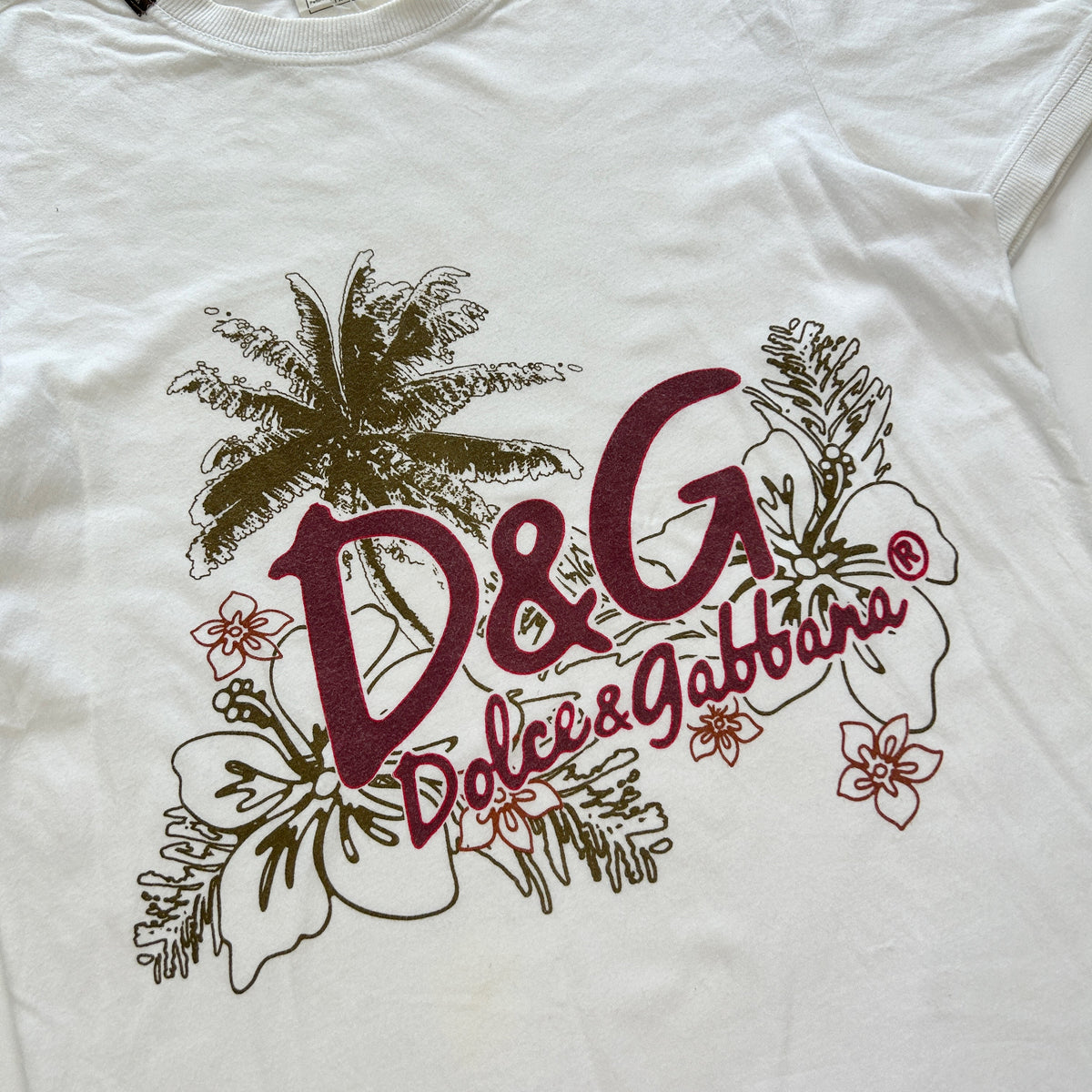 Vintage Dolce and Gabbana Hawaii T Shirt Size M