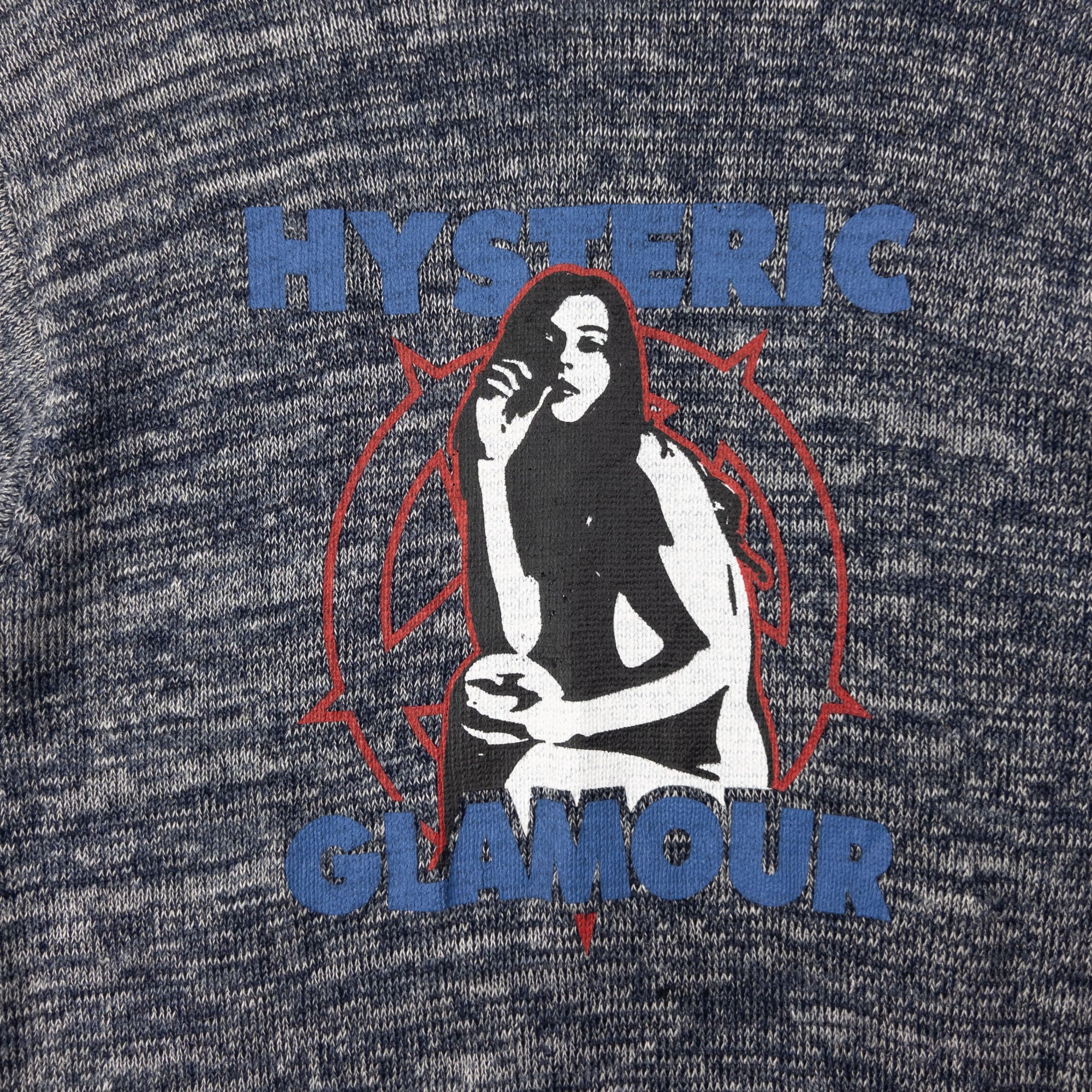 Vintage Hysteric Glamour Zip Up Knit Hoodie Size M