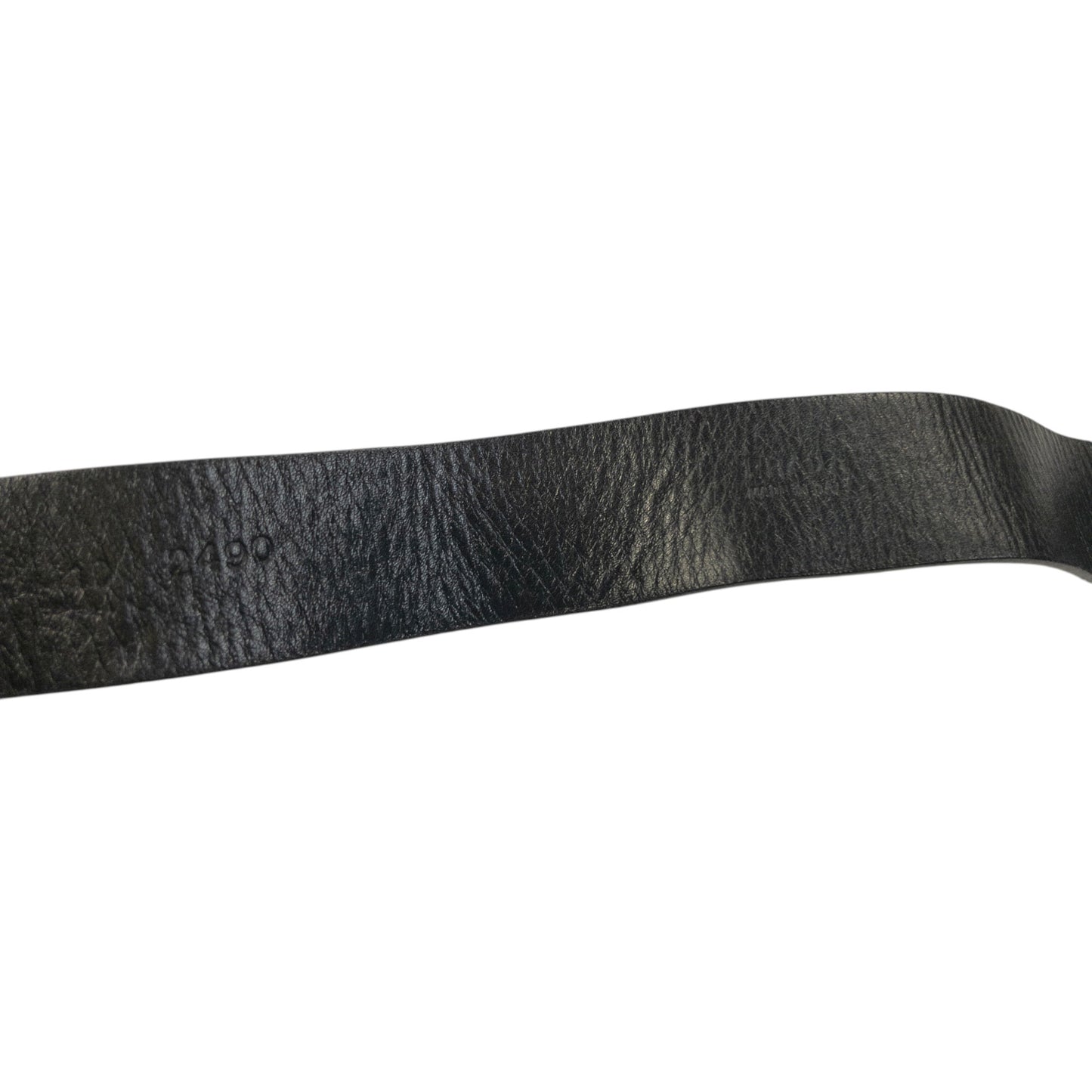 Vintage 2000s Prada Leather Ring Belt Size W32