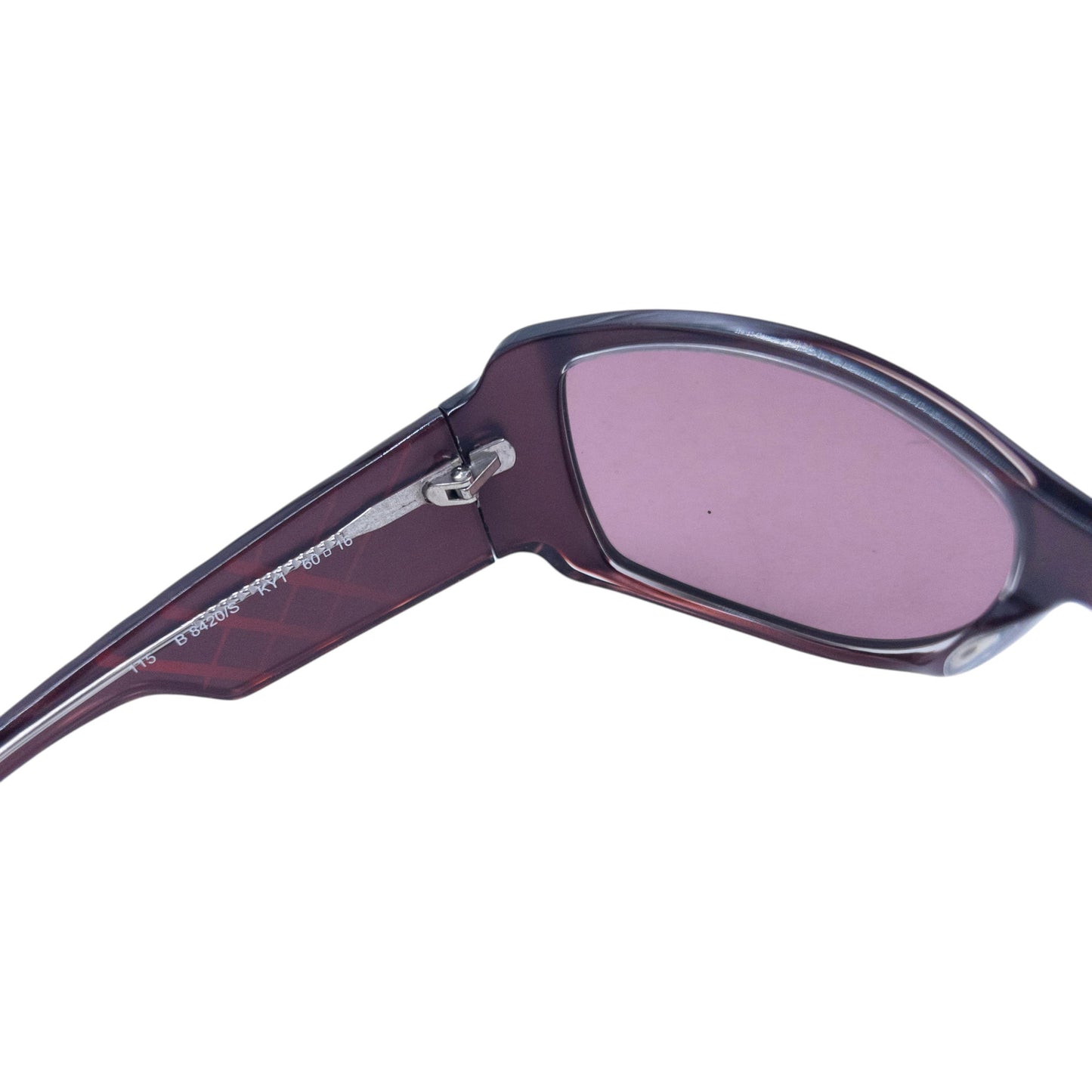 Vintage Burberry Nova Check Embossed Sunglasses