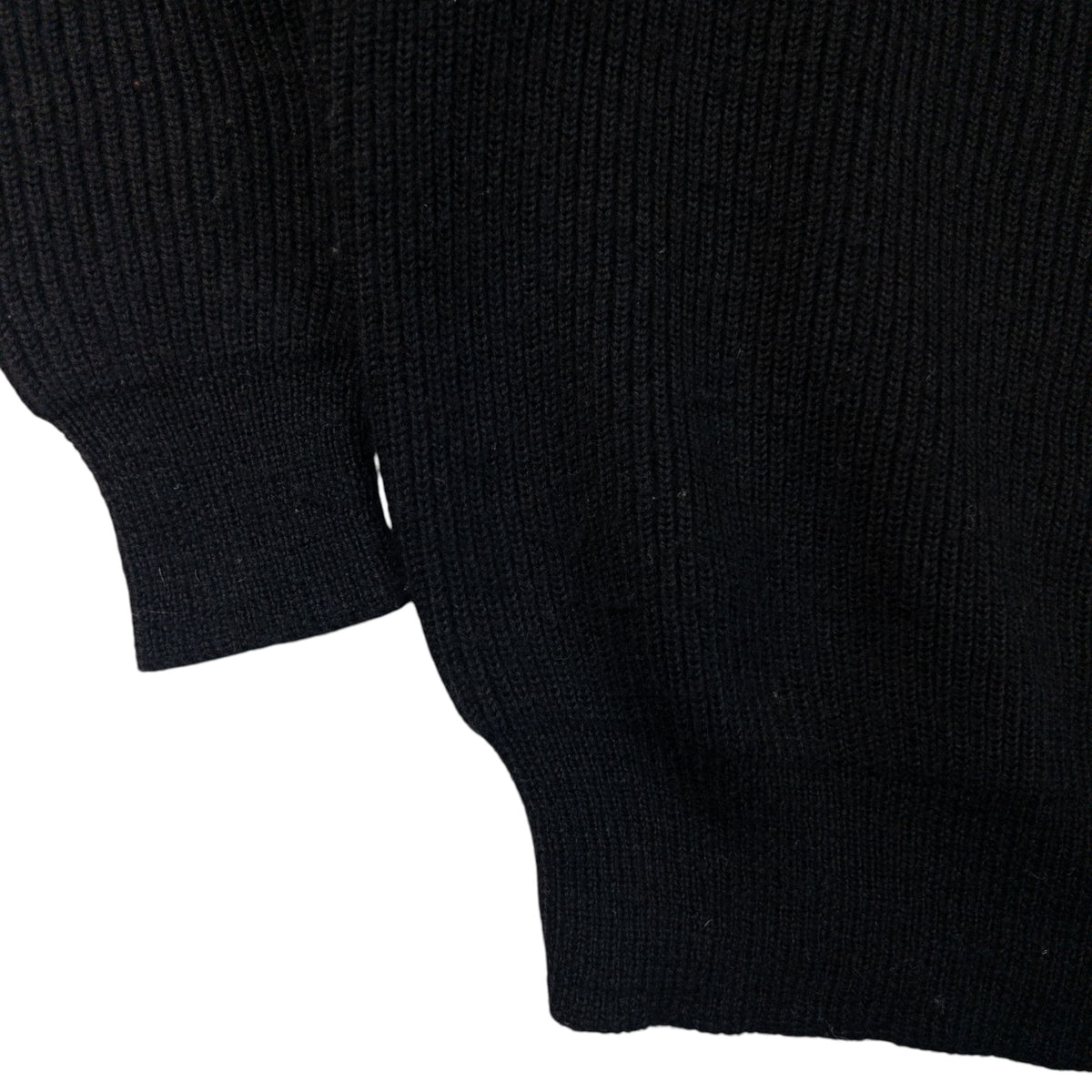 Vintage 90s Marithe + Francois Girbaud Ribbed Wool Knit Jumper Size S