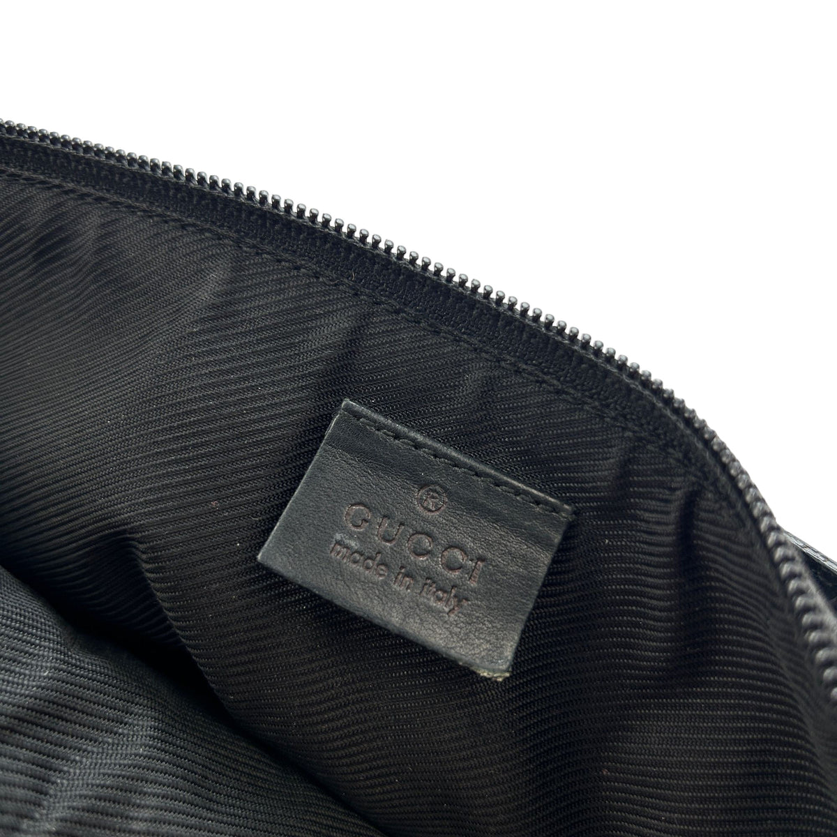 Vintage Gucci Monogram Pochette Shoulder Bag