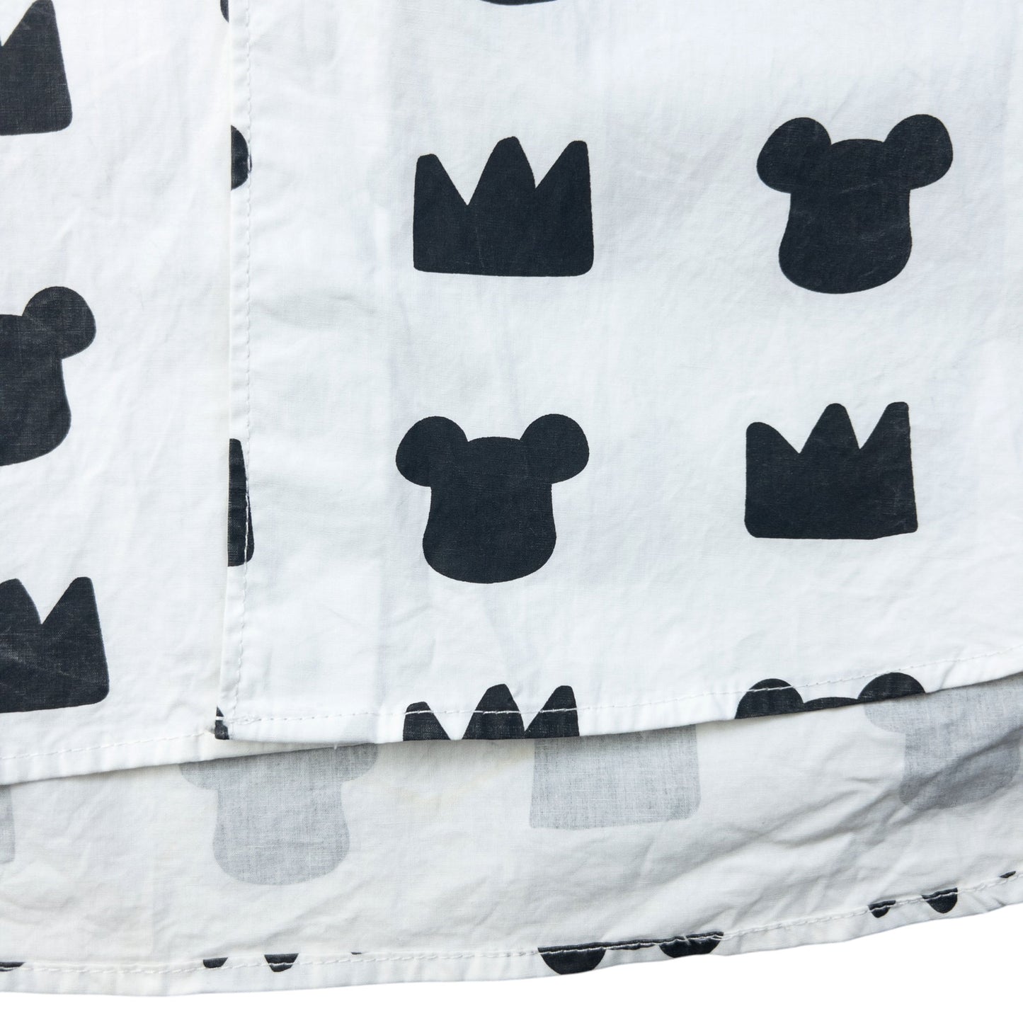 Vintage 2009 Comme Des Garçons X Bearbrick Medicom Toy Long Sleeve Button Up Shirt Size S