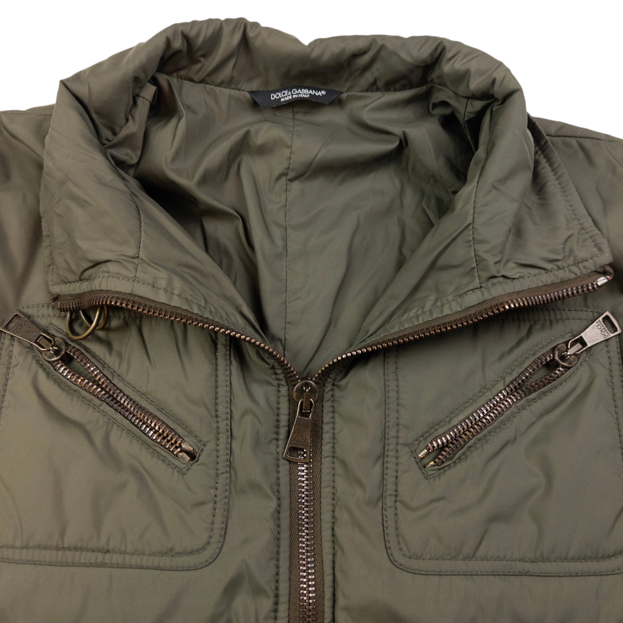 Vintage Dolce & Gabbana Padded Multi Pocket Jacket Size M