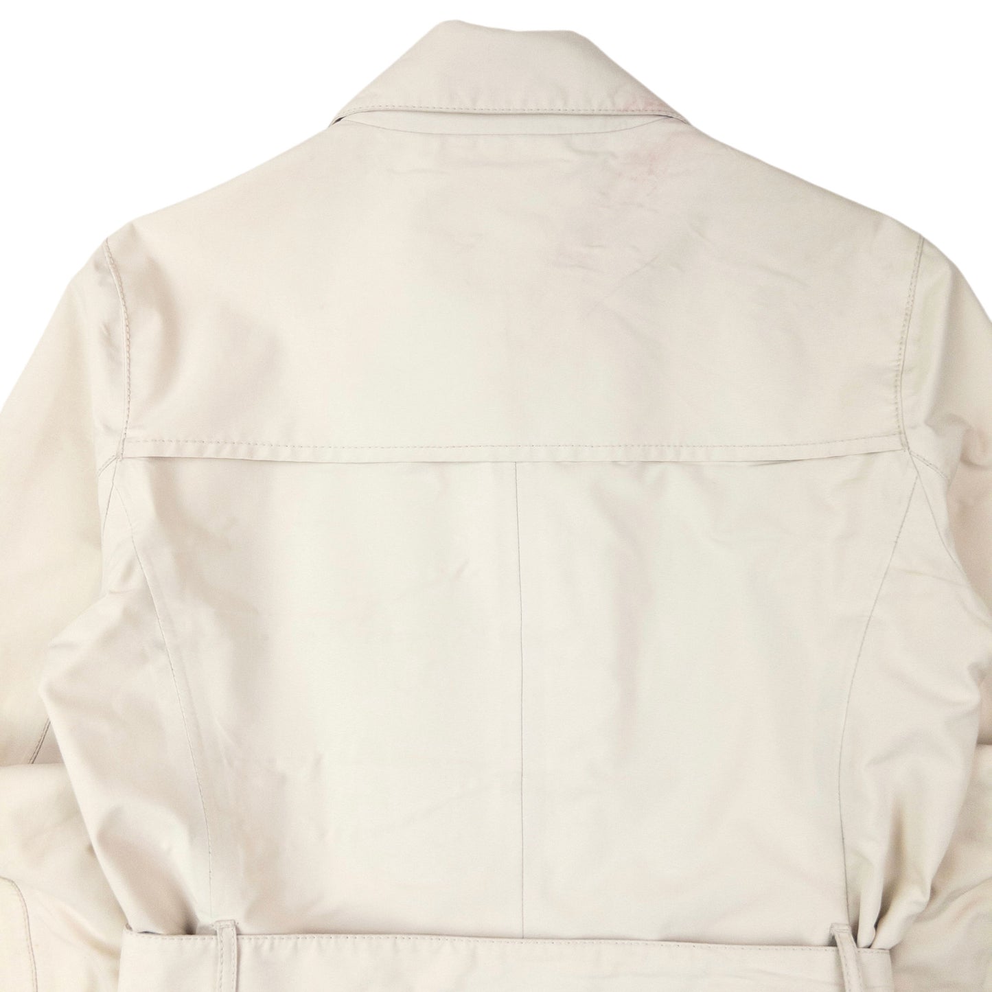 Vintage 2007 Prada Sport Goretex Belt Waist Trench Jacket Womens Size L