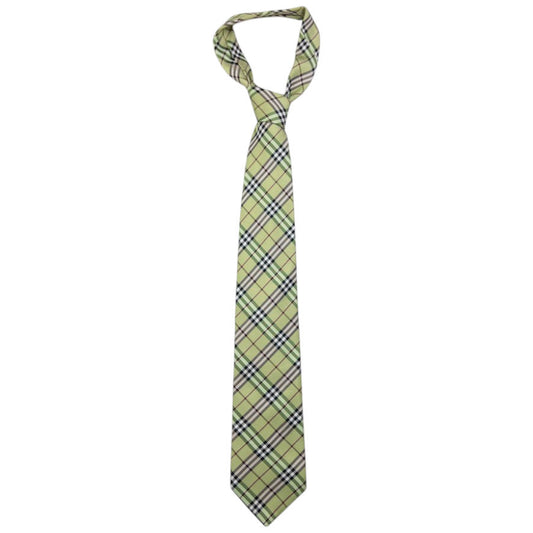 Vintage Burberry Nova Check Silk Tie
