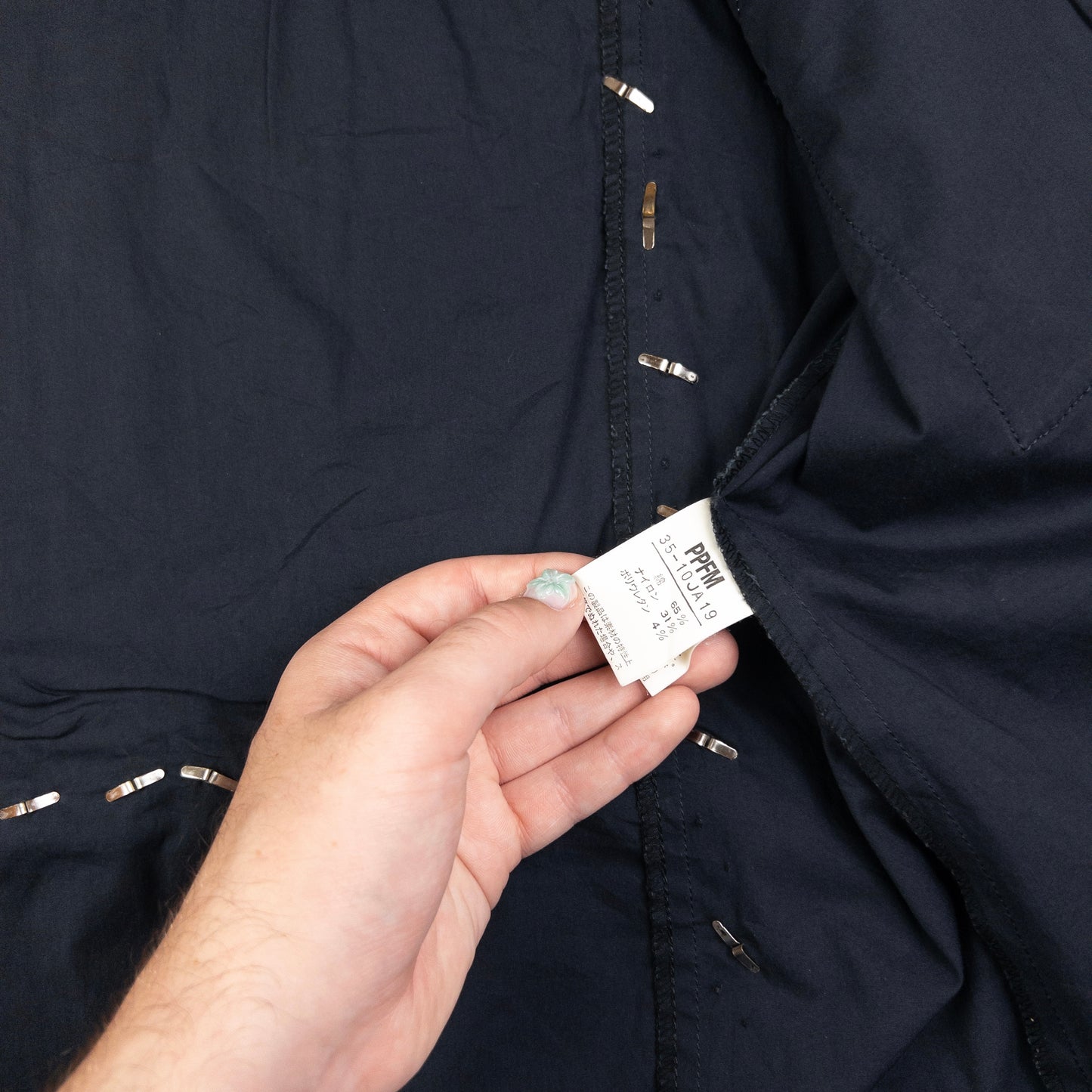 Vintage PPFM The Casualties East Coast Punk Rock Studded Jacket Size S