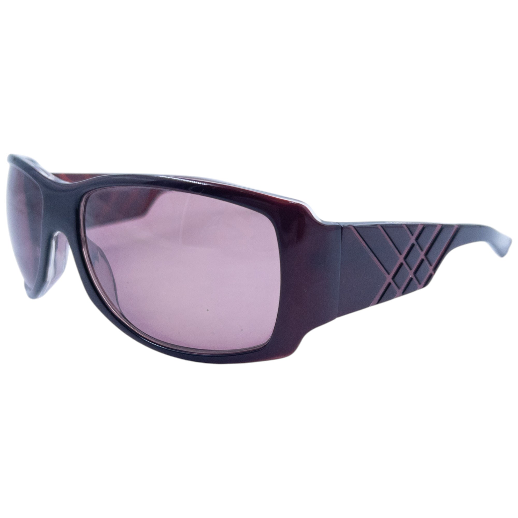 Vintage Burberry Nova Check Embossed Sunglasses