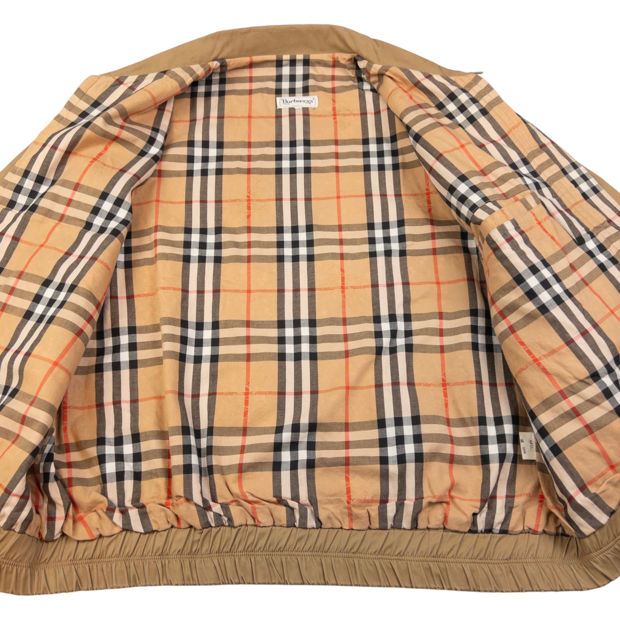 Vintage Burberry Nova Check Lined Jacket Size L