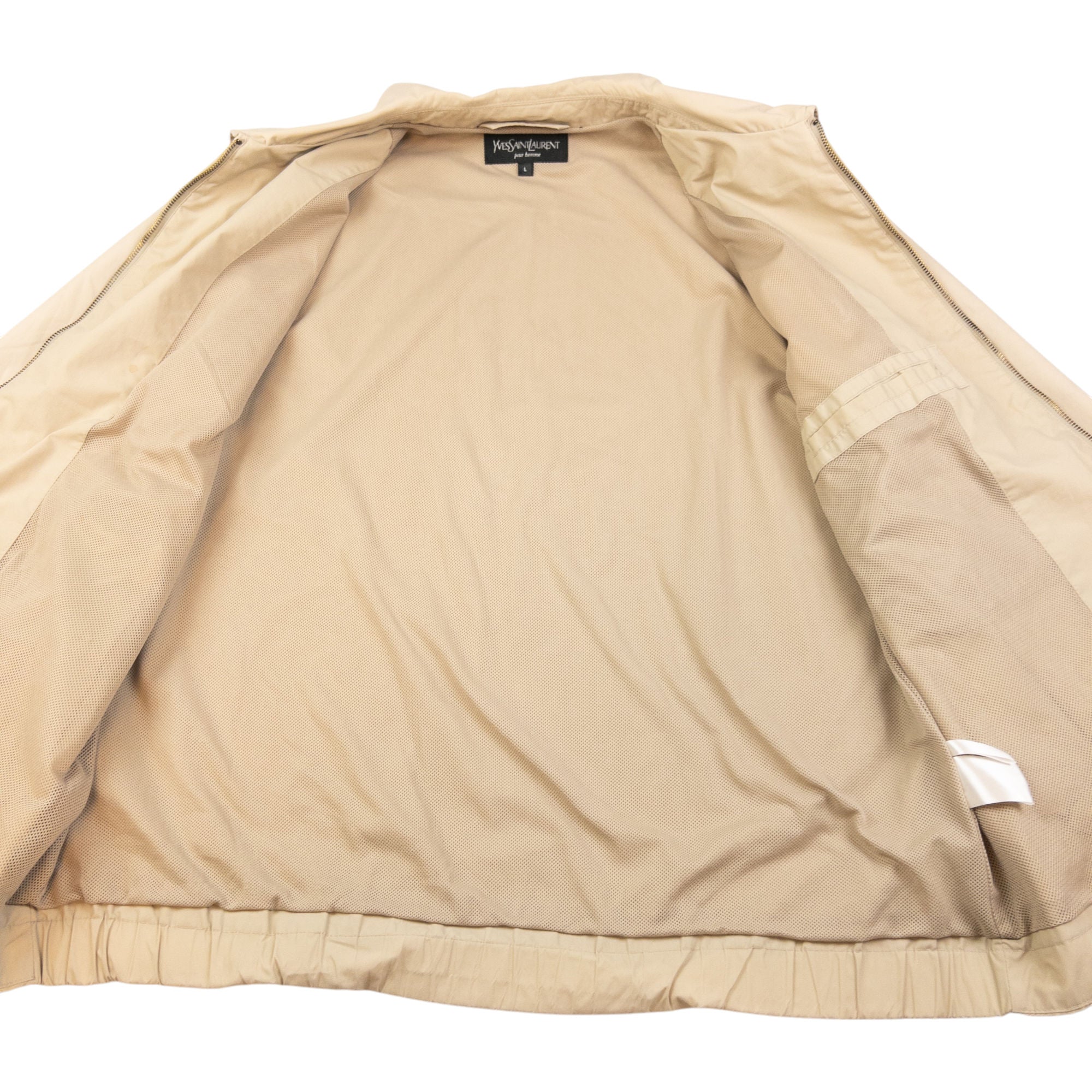 Vintage YSL Yves Saint Laurent Harrington Jacket Size L