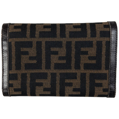 Vintage Fendi Monogram Tri-Fold Wallet
