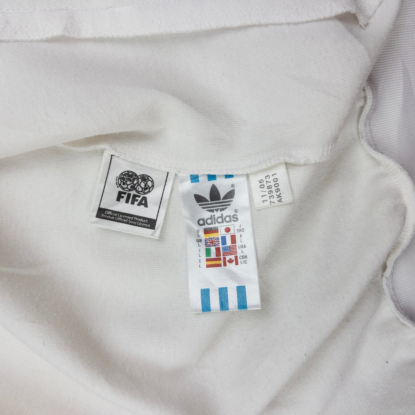 Vintage Adidas Germany Fifa World Cup Zip Up Jacket Size L