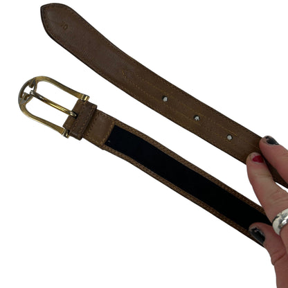 Vintage Gucci Buckle Leather Belt